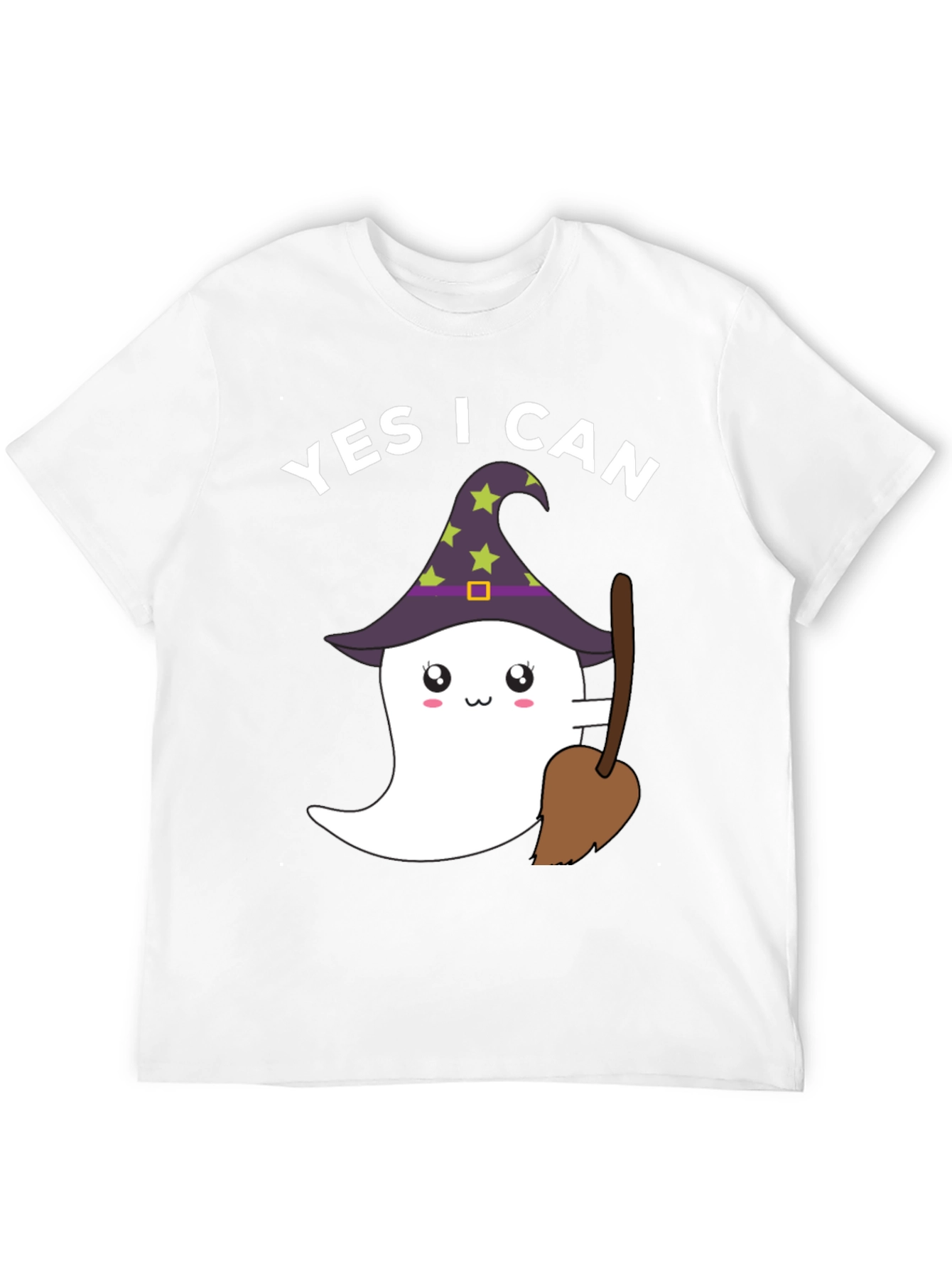 Yes I Can Halloween Ghost T-Shirt