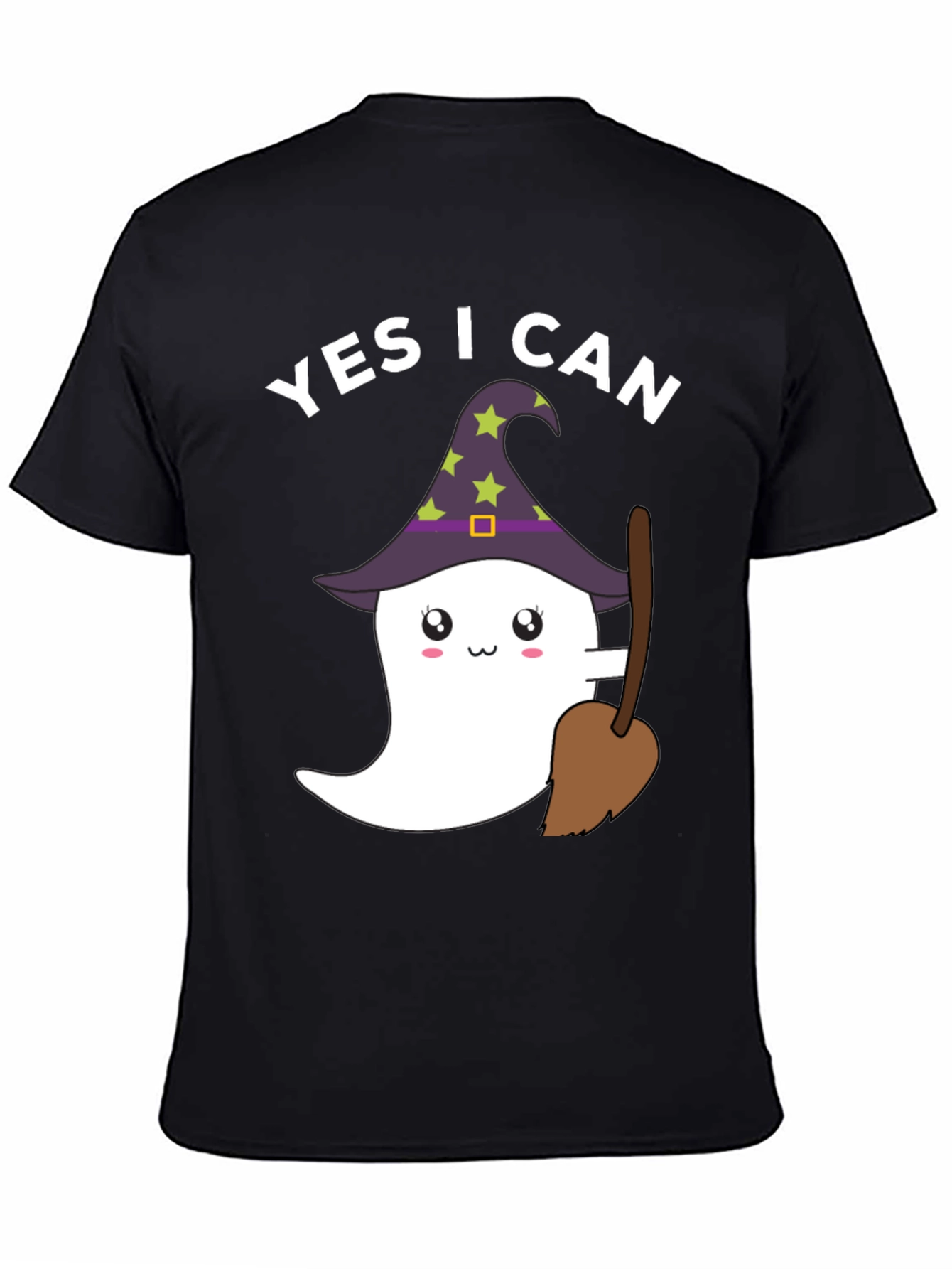 Yes I Can Halloween Ghost T-Shirt