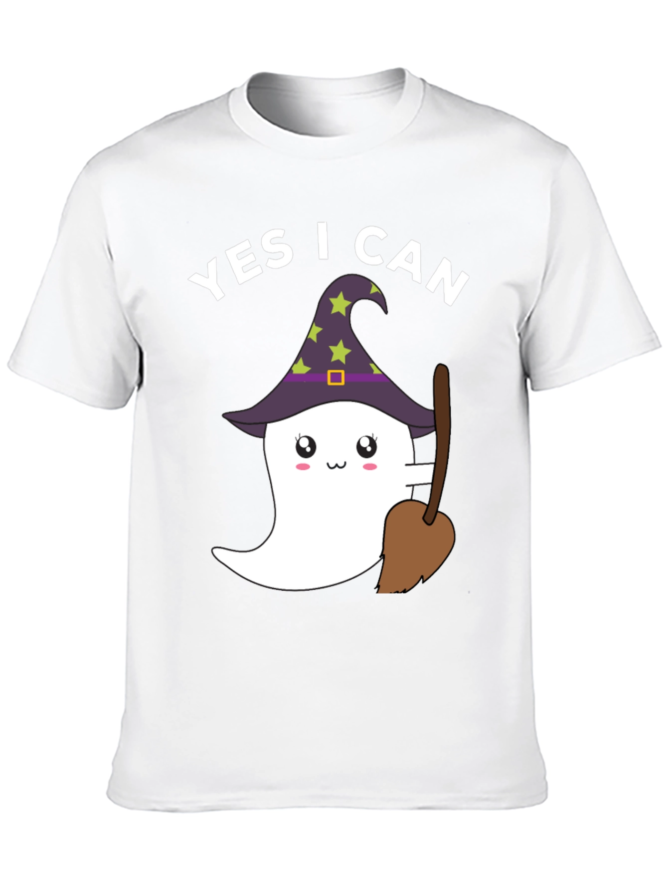 Yes I Can Halloween Ghost T-Shirt