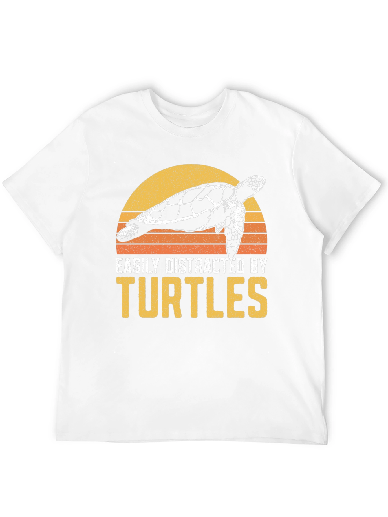 Easily Distracted By Turtles Graphic T-Shirt
