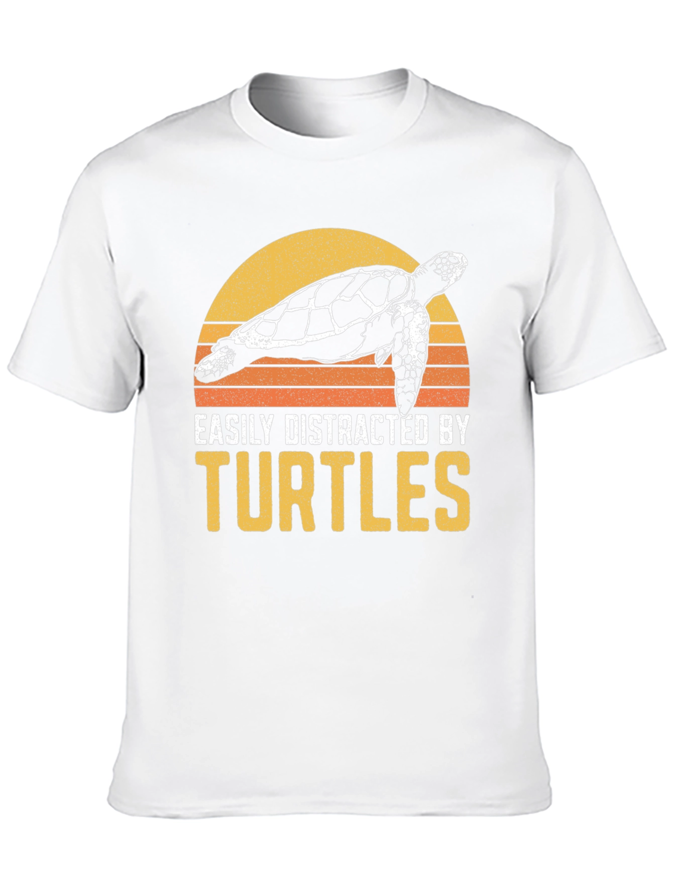 Easily Distracted By Turtles Graphic T-Shirt
