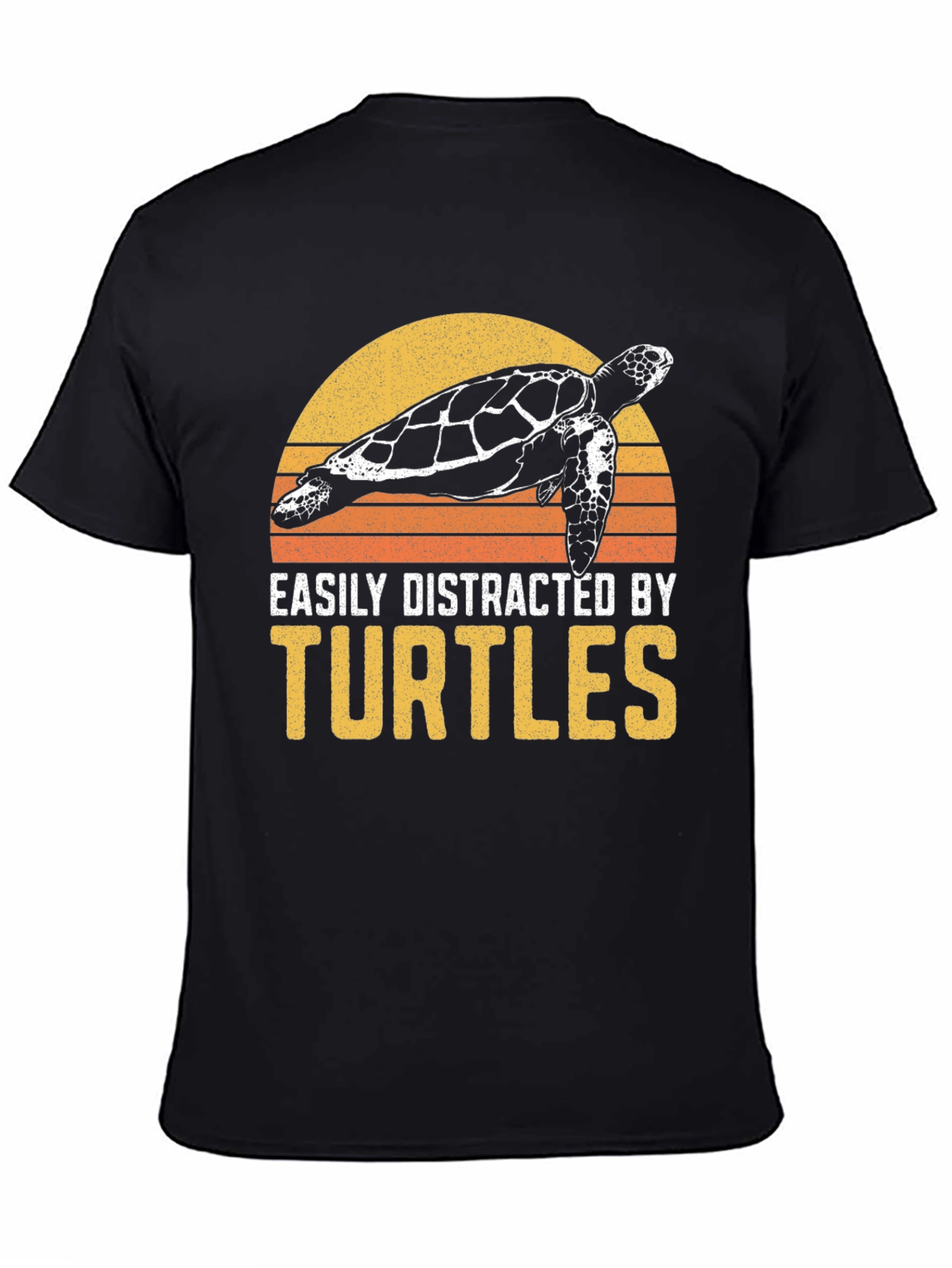 Easily Distracted By Turtles Graphic T-Shirt