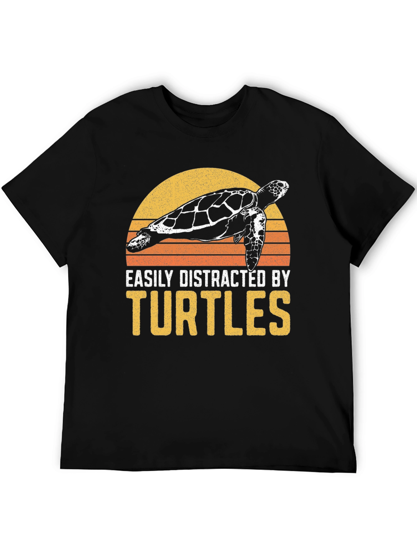 Easily Distracted By Turtles Graphic T-Shirt