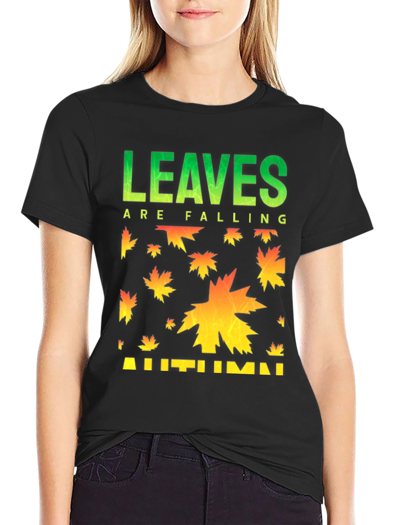 Autumn Leaves T-Shirt: Fall Season Tee
