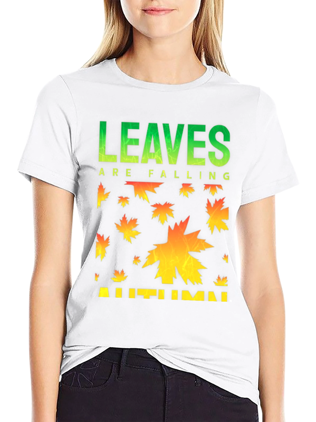 Autumn Leaves T-Shirt: Fall Season Tee