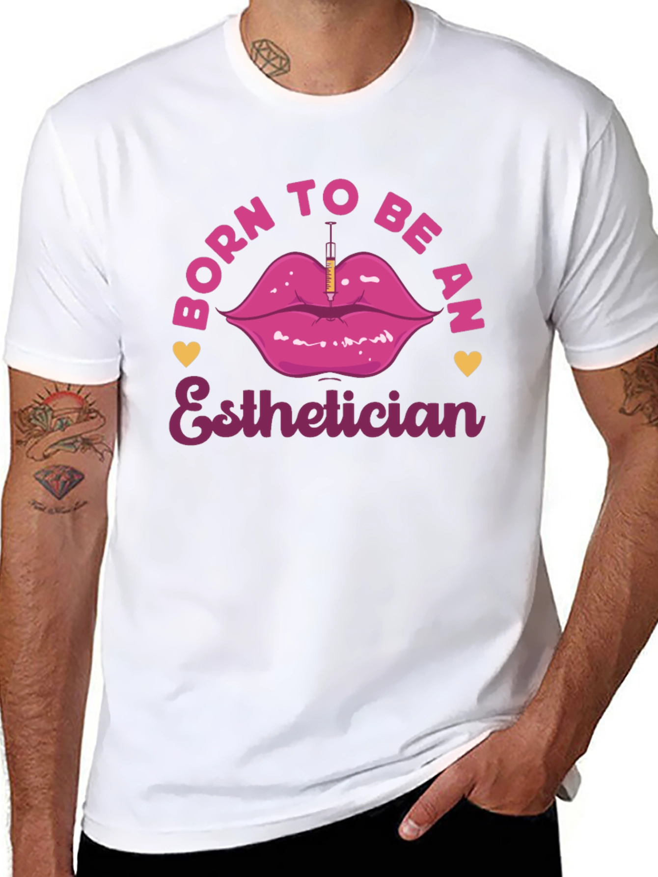 Born to be an Esthetician T-shirt