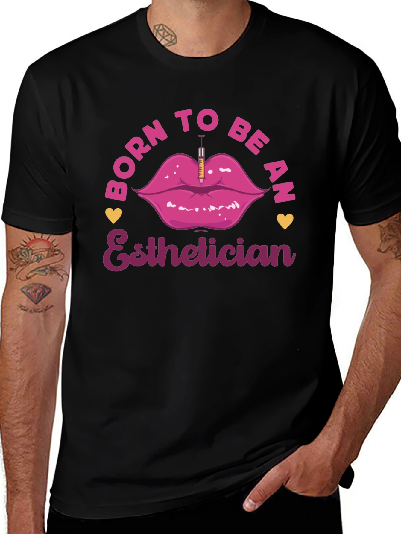 Born to be an Esthetician T-shirt