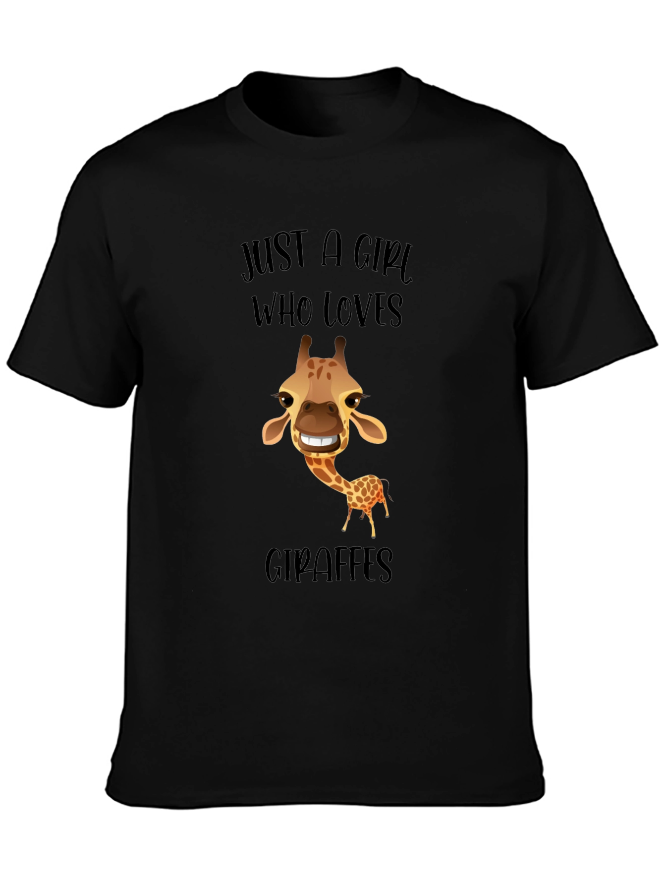 Giraffe Lovers Graphic Tee - Funny Animal T-Shirt