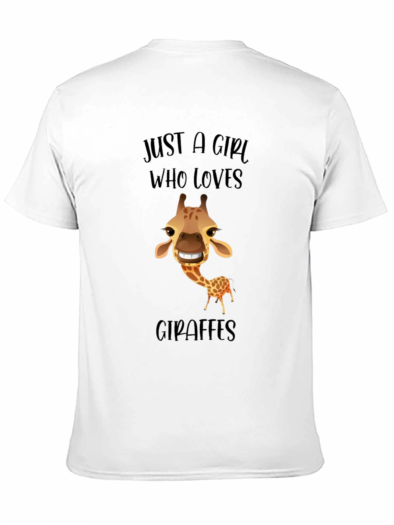 Giraffe Lovers Graphic Tee - Funny Animal T-Shirt