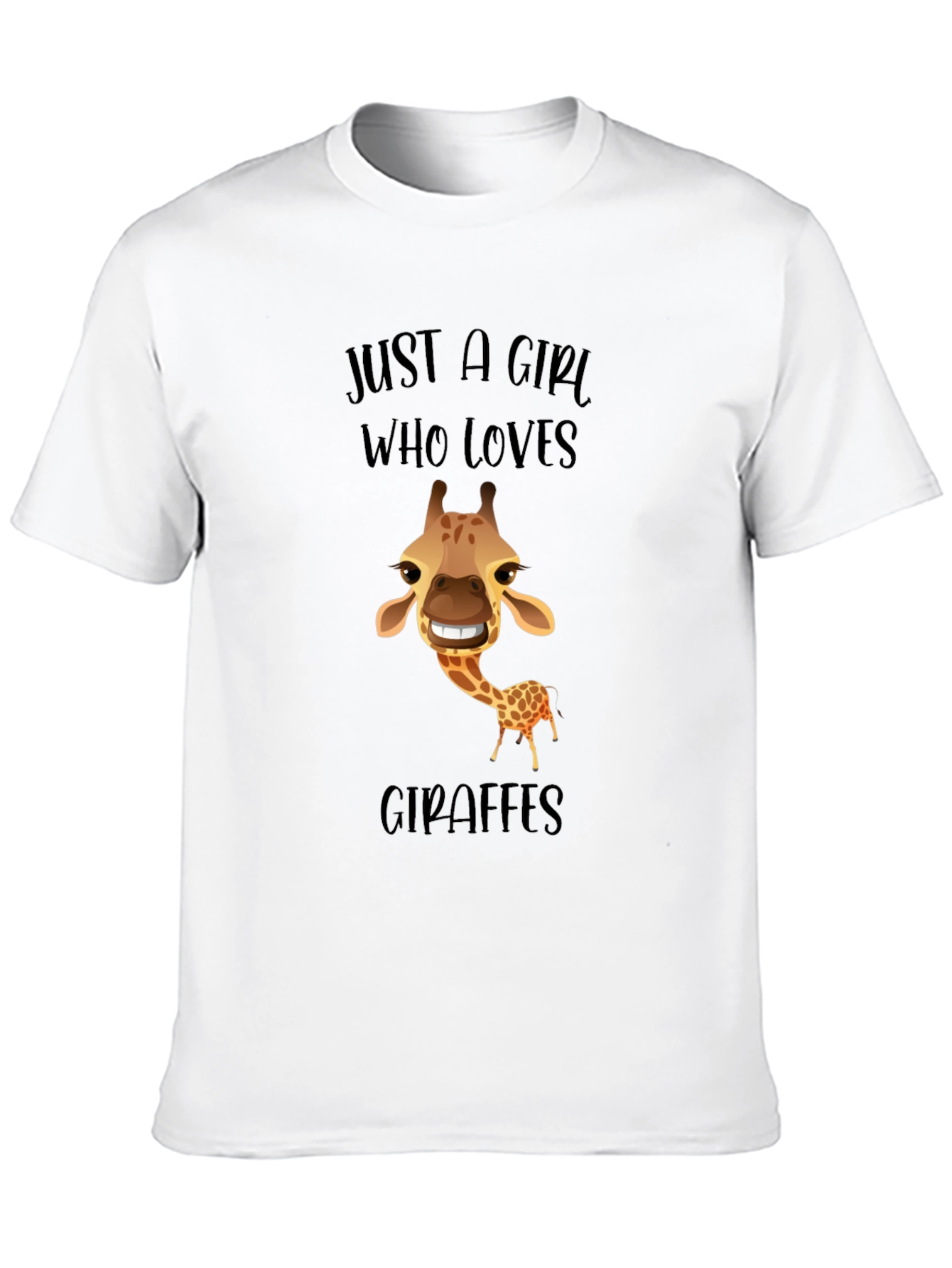 Giraffe Lovers Graphic Tee - Funny Animal T-Shirt
