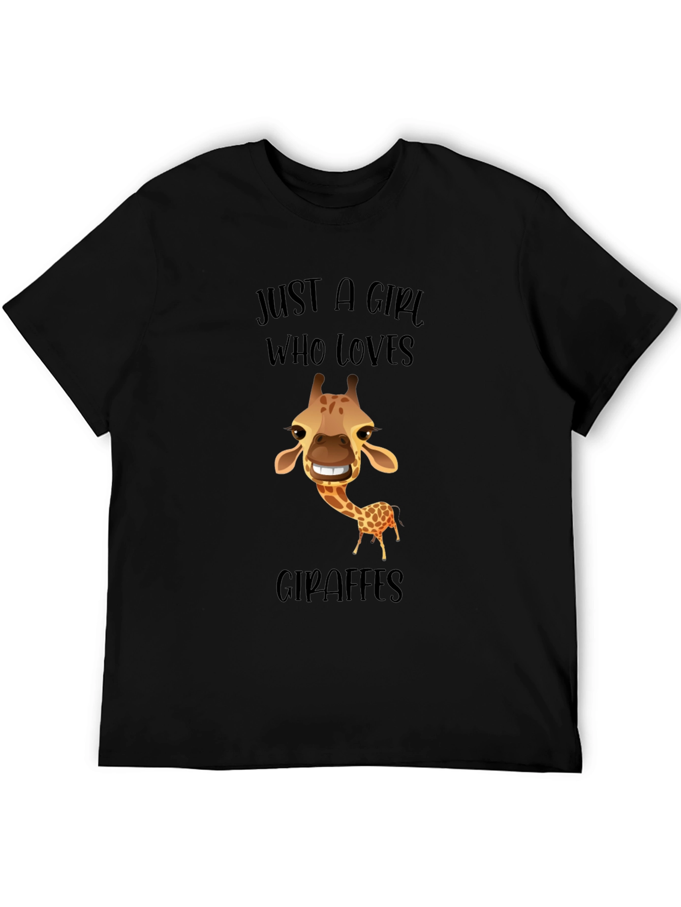 Giraffe Lovers Graphic Tee - Funny Animal T-Shirt