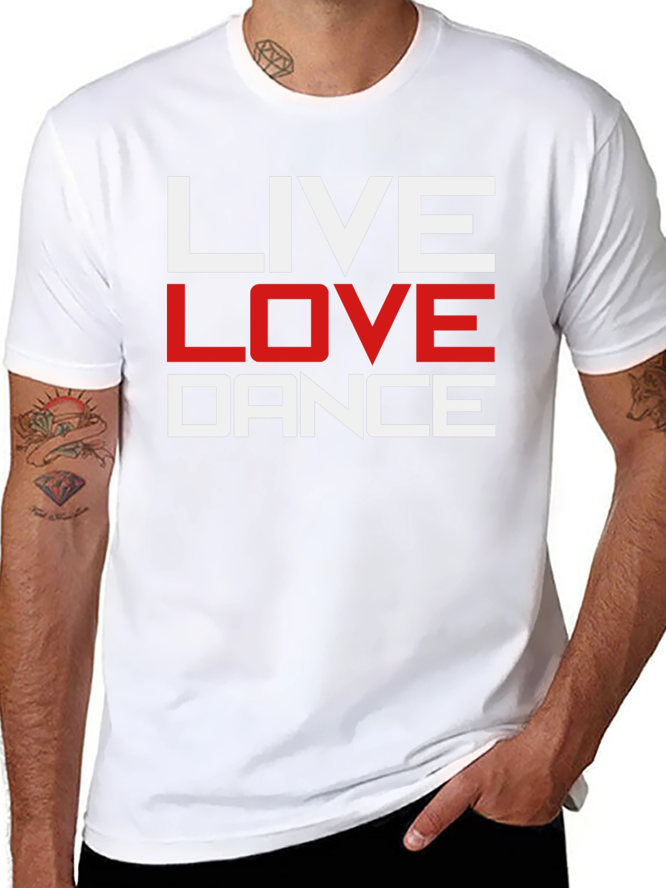 Live Love Dance Graphic Tee