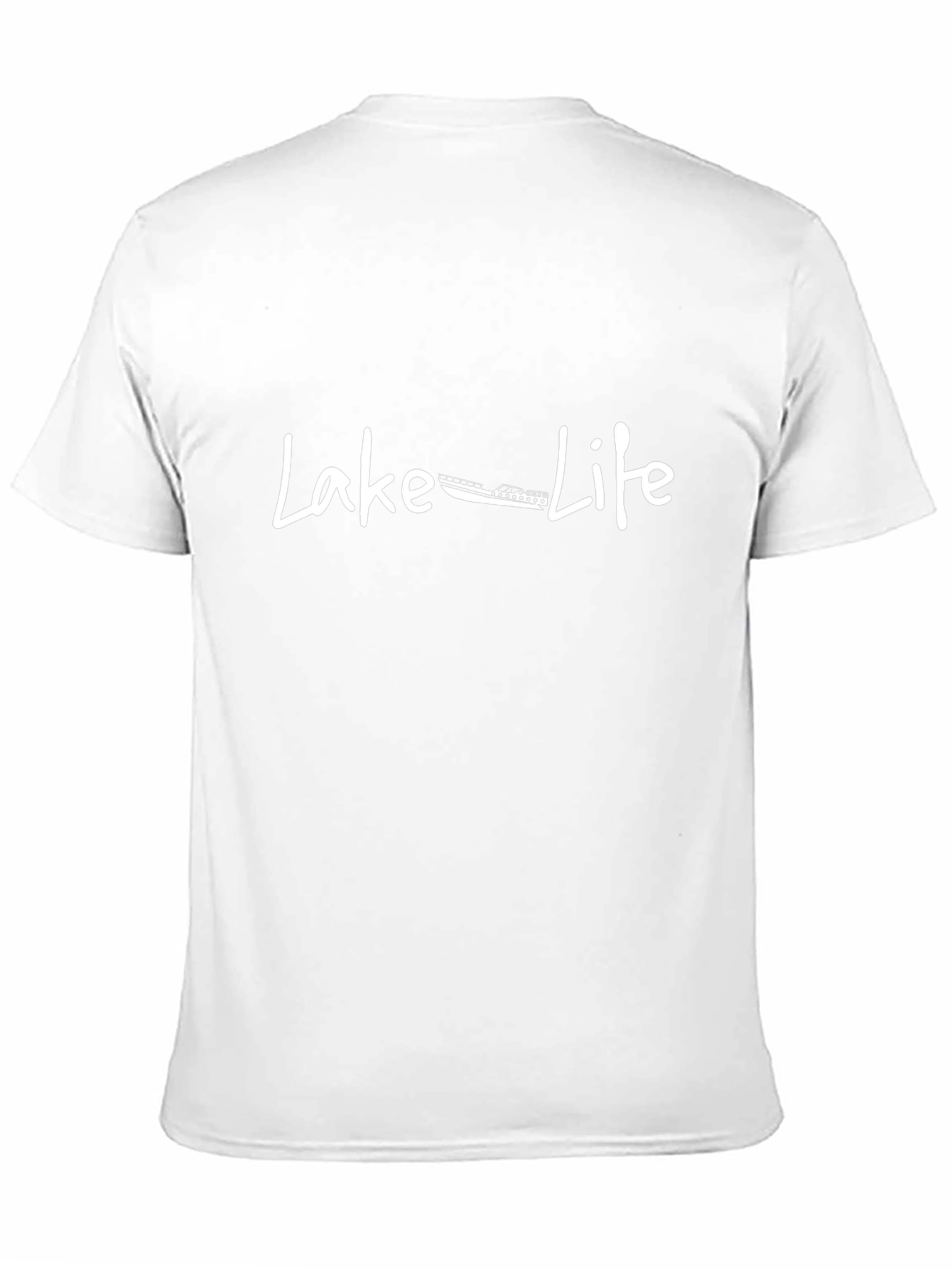 Lake Life T-Shirt - Black Casual Tee