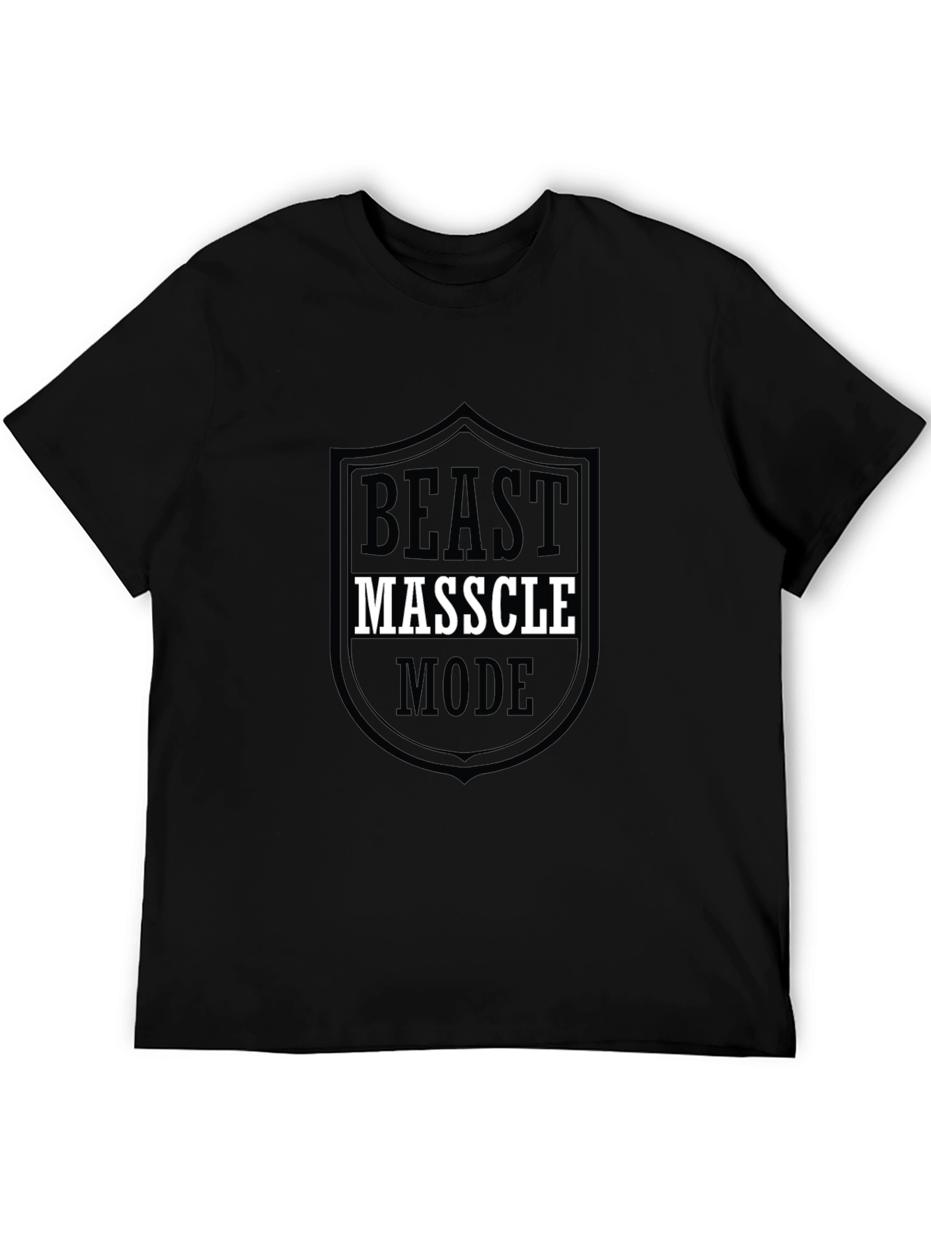 Beast Masscle Mode T-Shirt | Gym Motivation