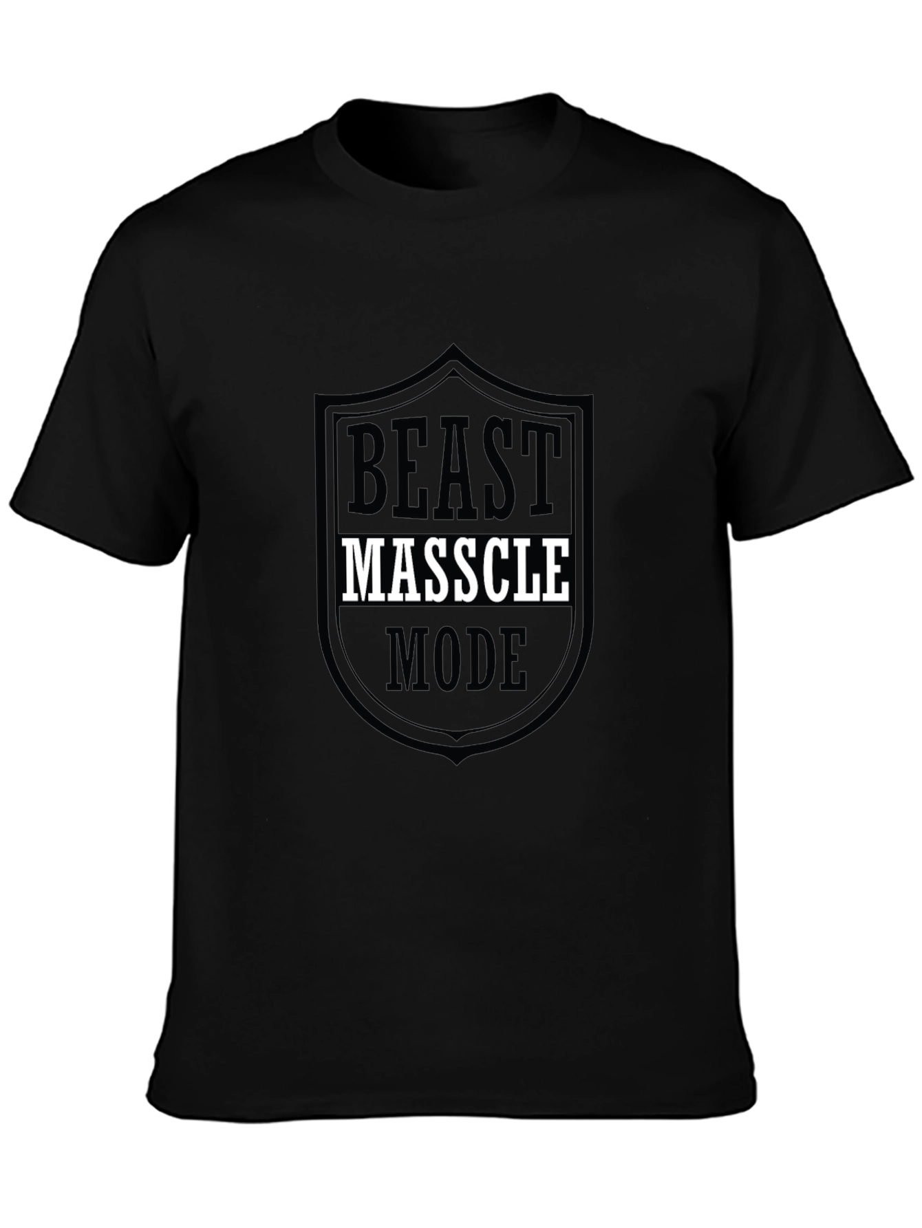 Beast Masscle Mode T-Shirt | Gym Motivation