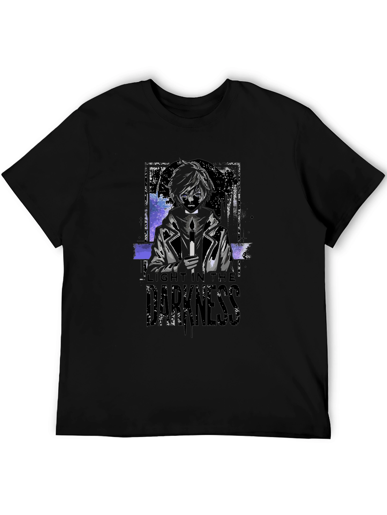 Light in the Darkness Graphic Tee - Black