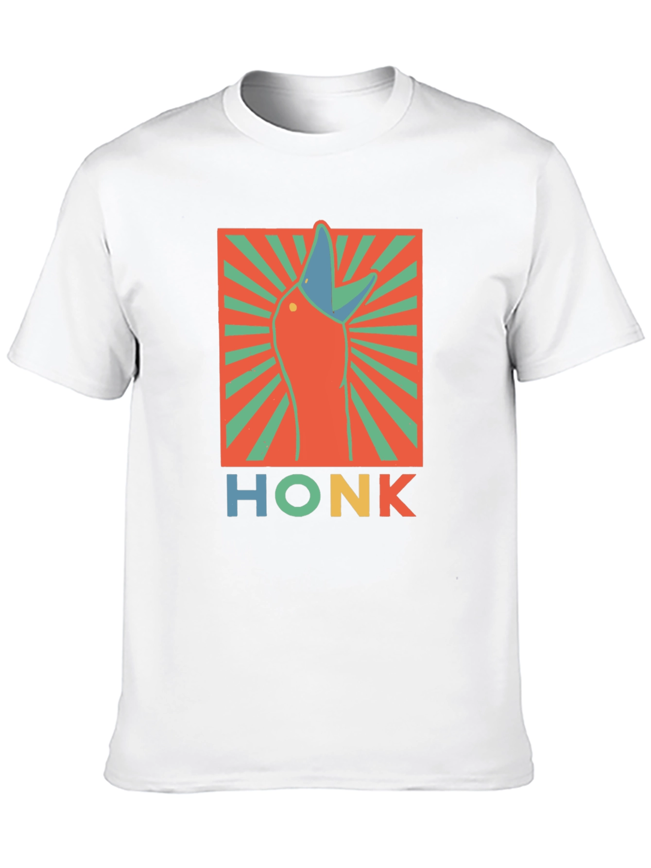 Honk Goose Graphic T-Shirt - Funny Animal Tee