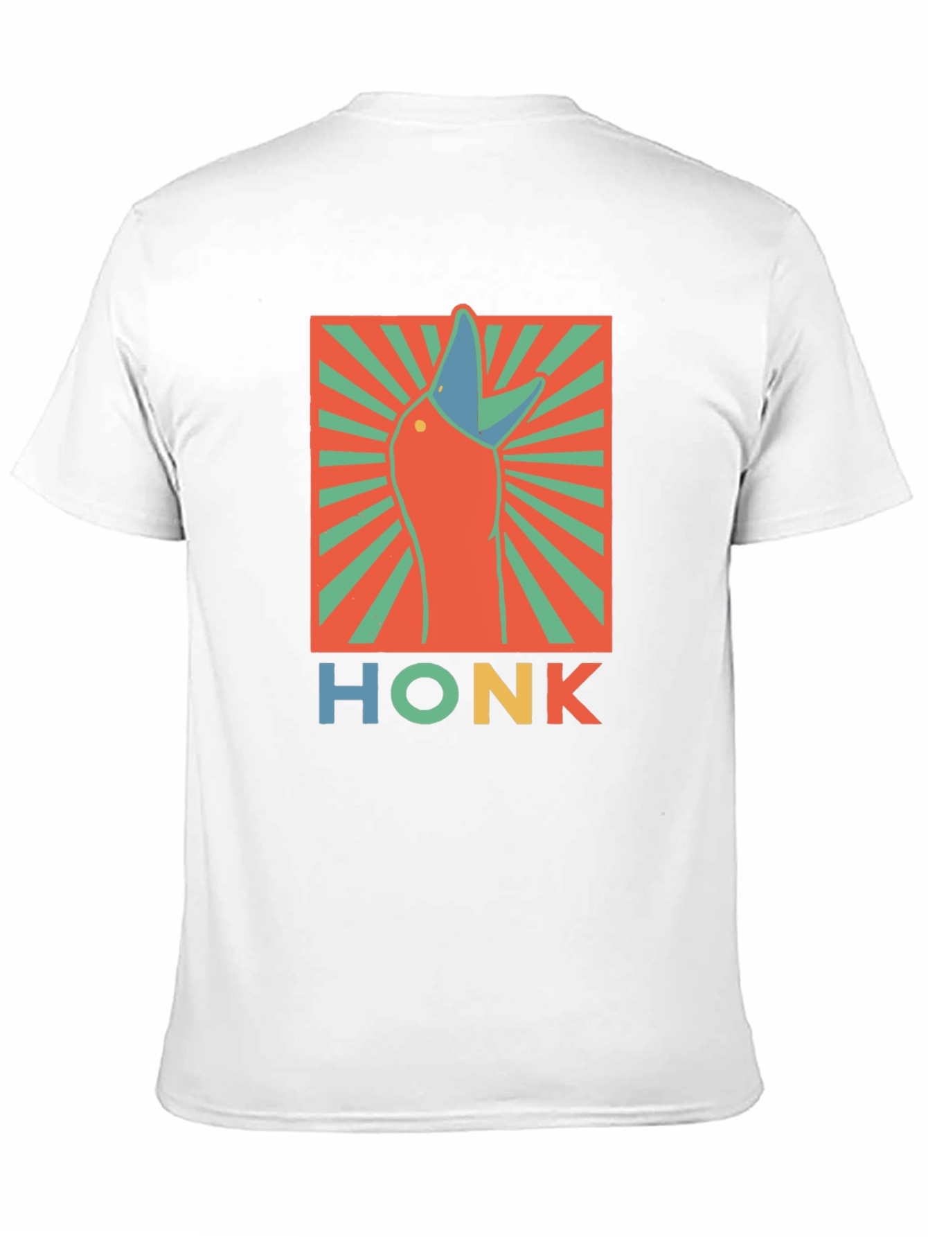 Honk Goose Graphic T-Shirt - Funny Animal Tee