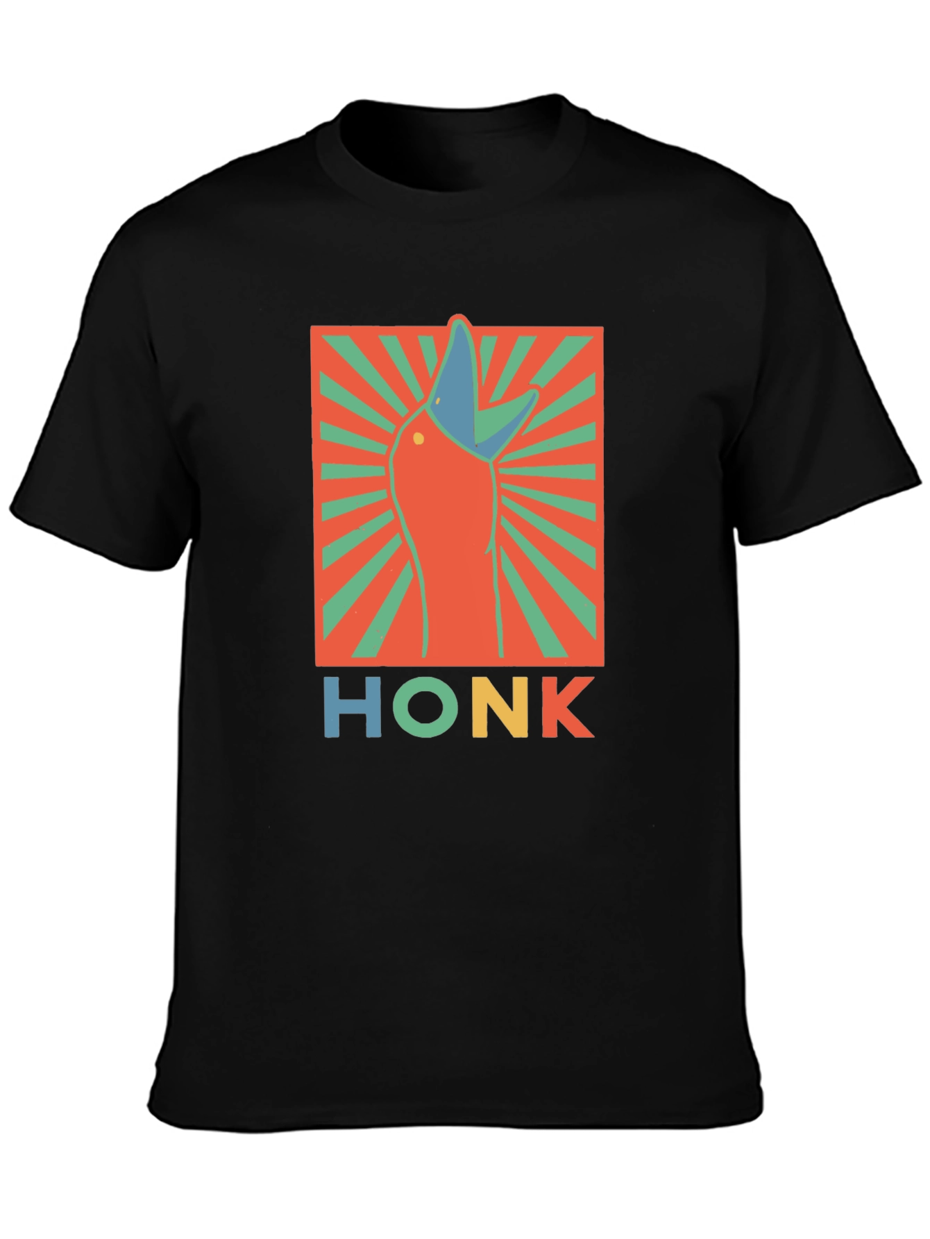 Honk Goose Graphic T-Shirt - Funny Animal Tee