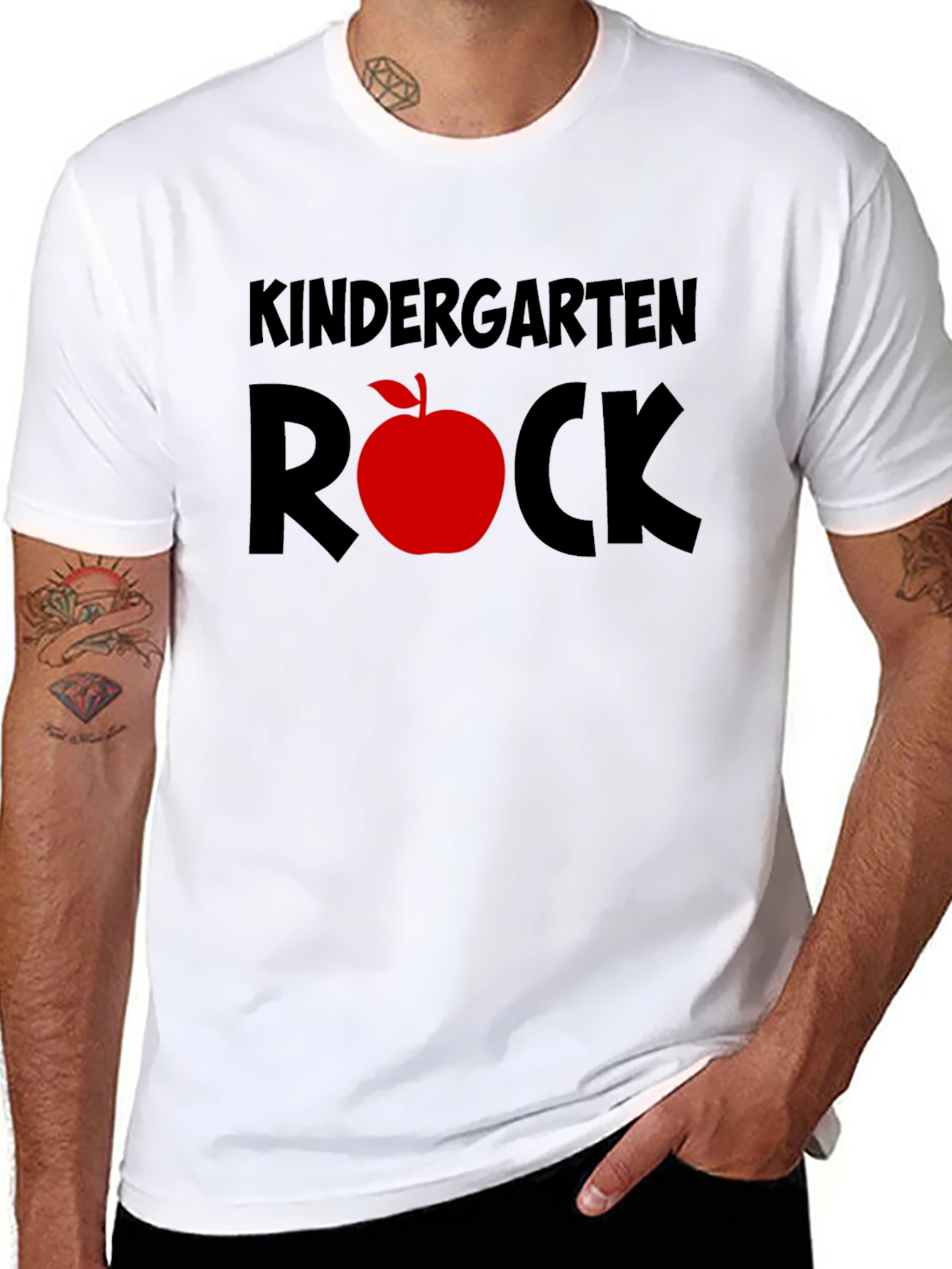 Kindergarten Rock T-Shirt Teacher Gift