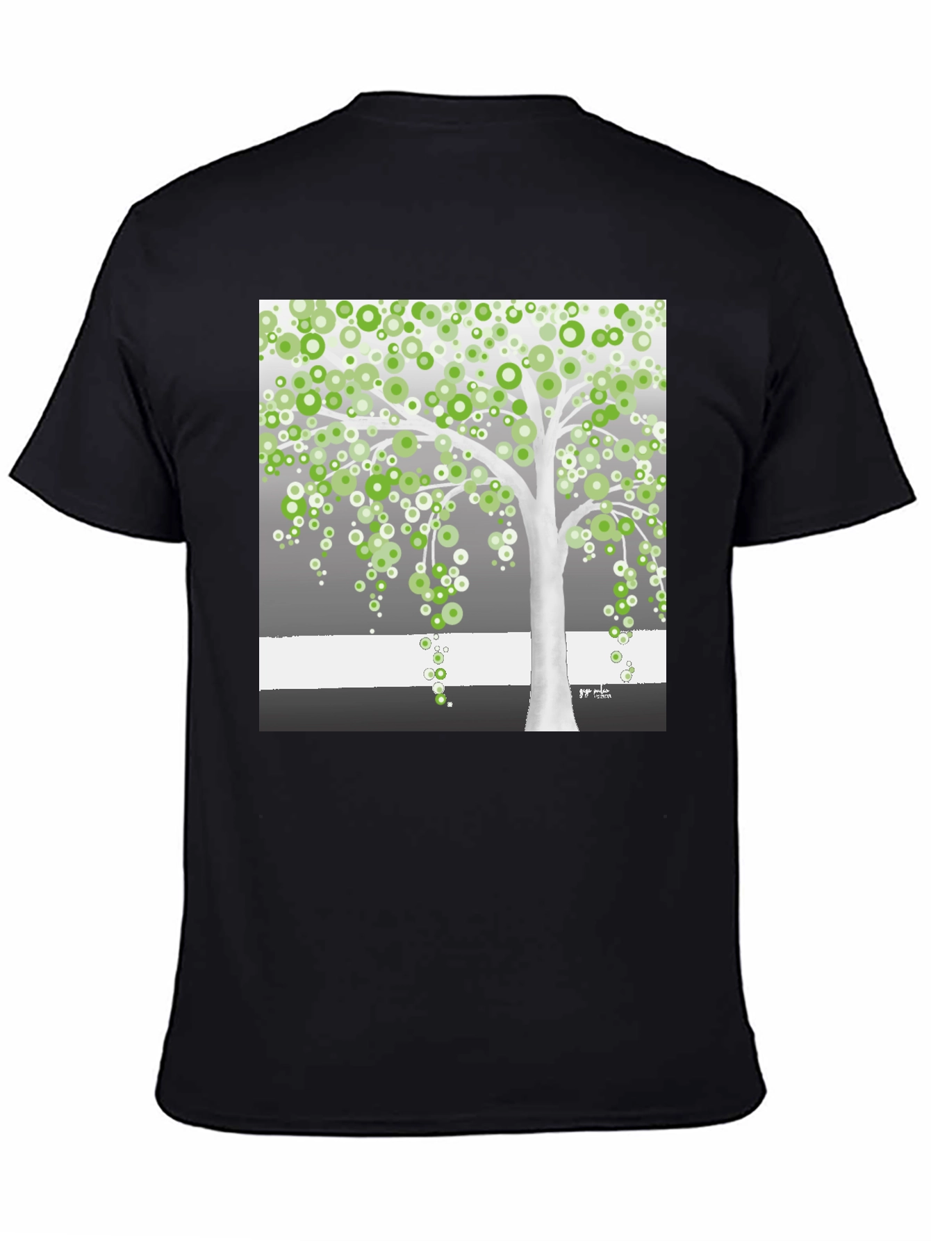 Artsy Tree Graphic Tee - Unique Design