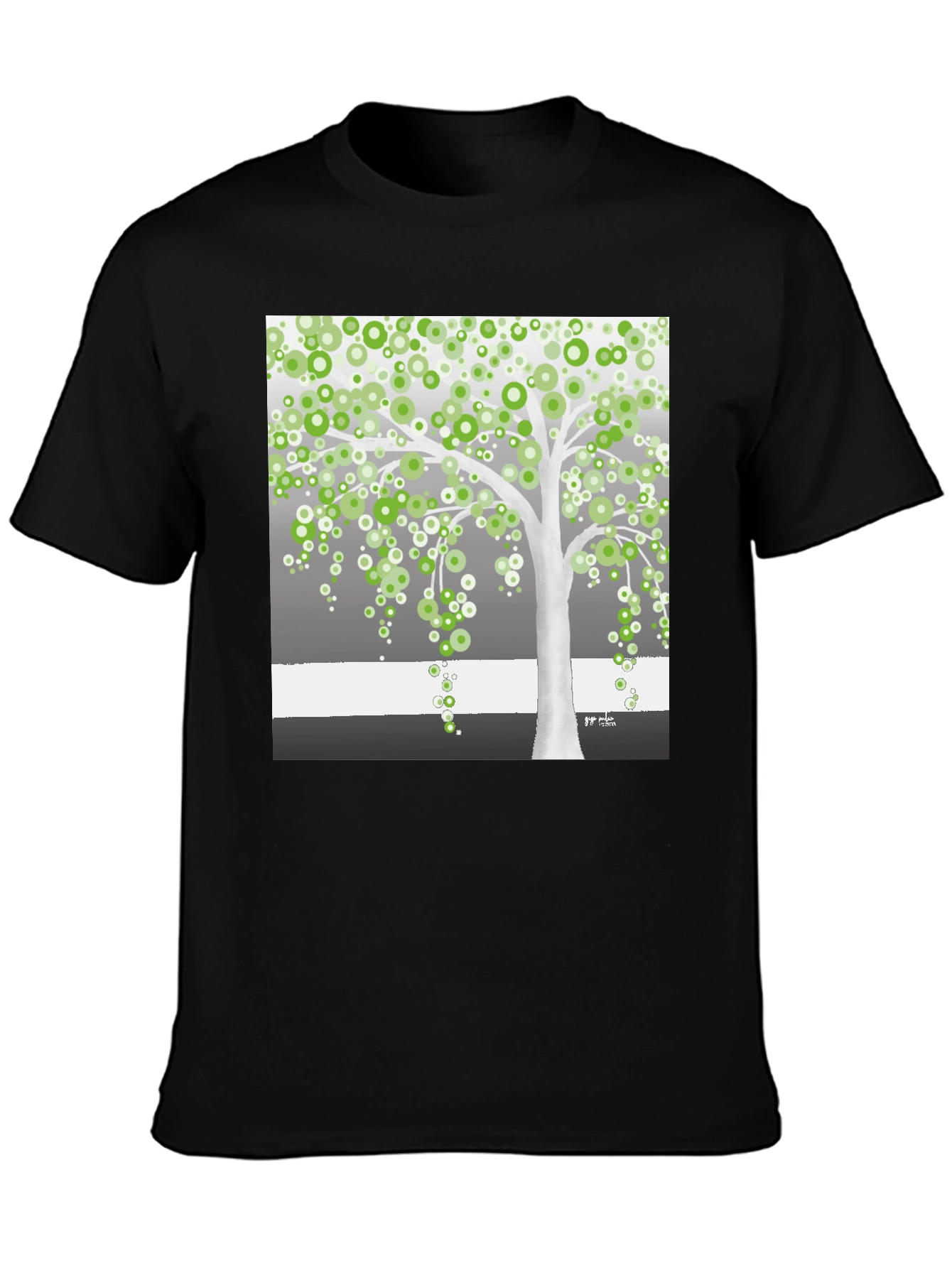 Artsy Tree Graphic Tee - Unique Design