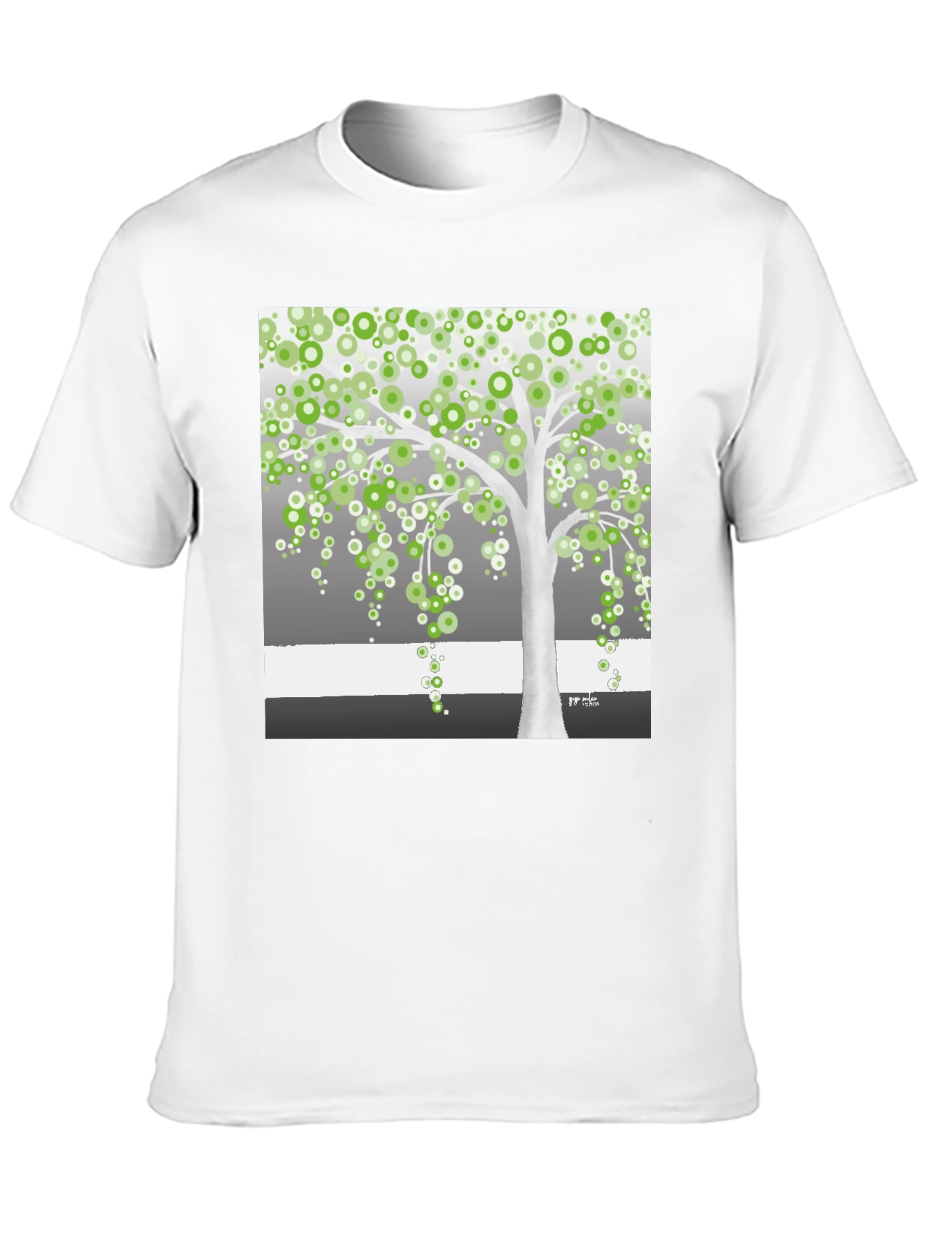 Artsy Tree Graphic Tee - Unique Design