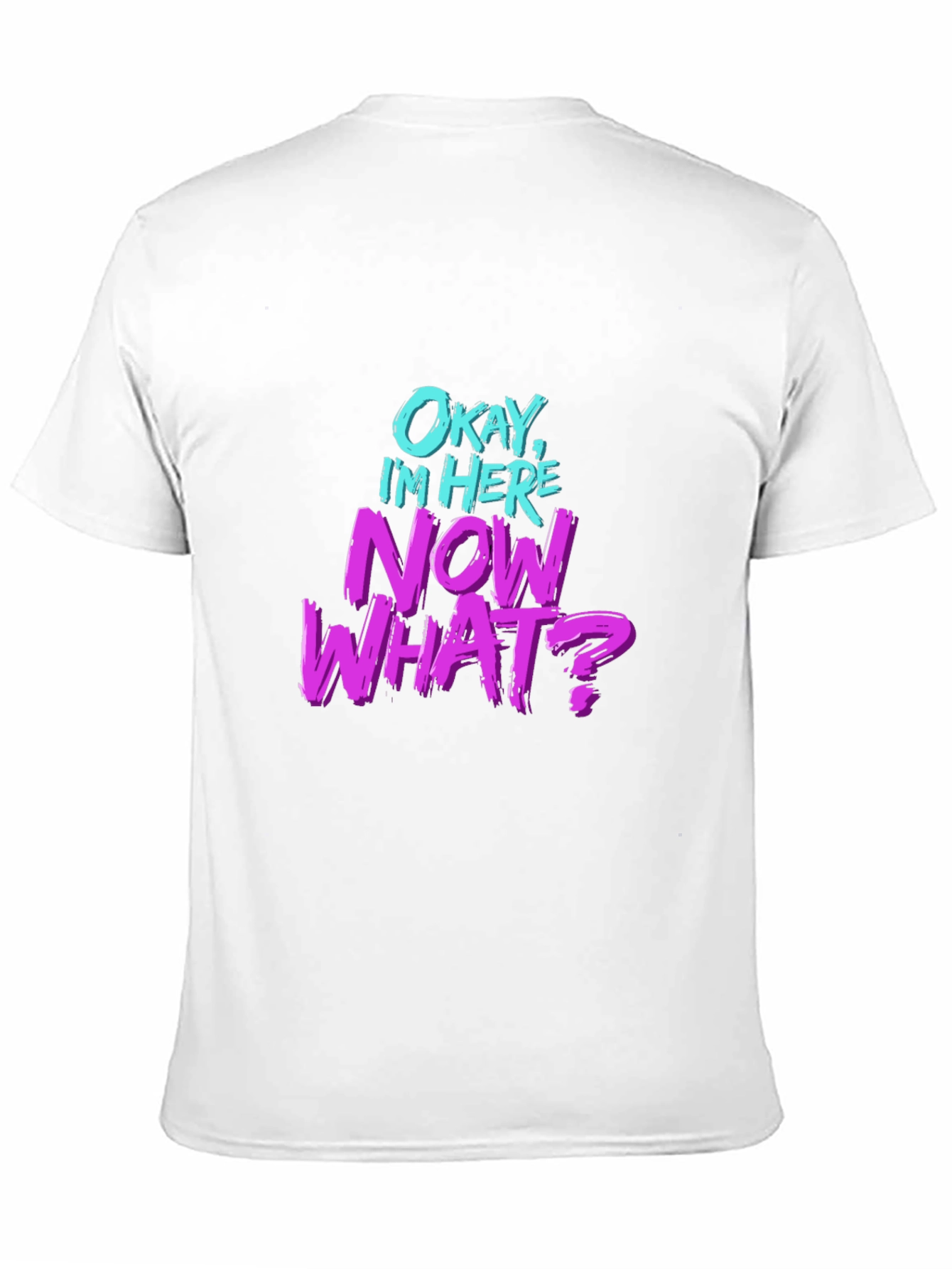 Okay Im Here Now What? Graphic T-Shirt