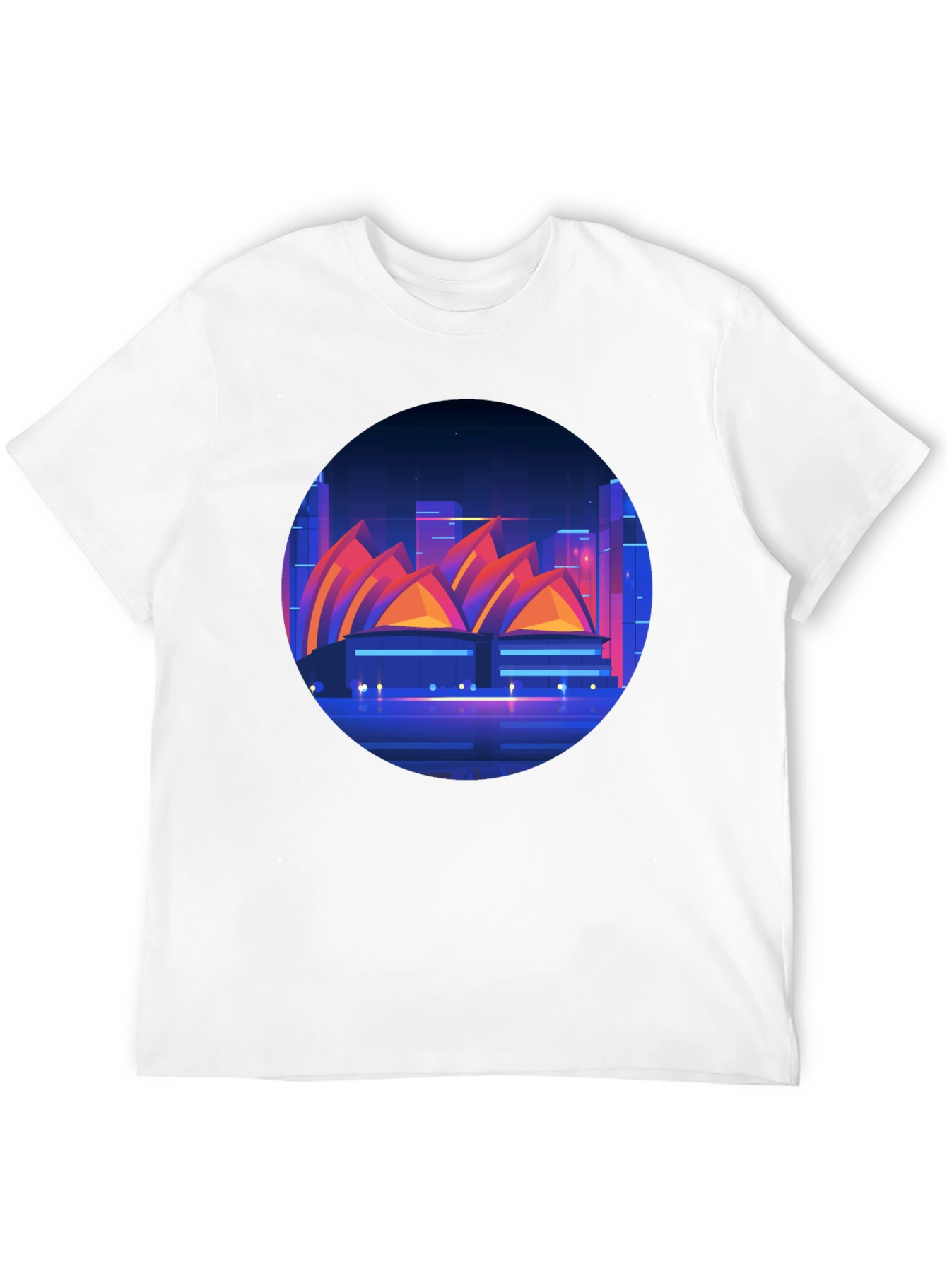 Sydney Opera House Graphic Tee - Black T-Shirt