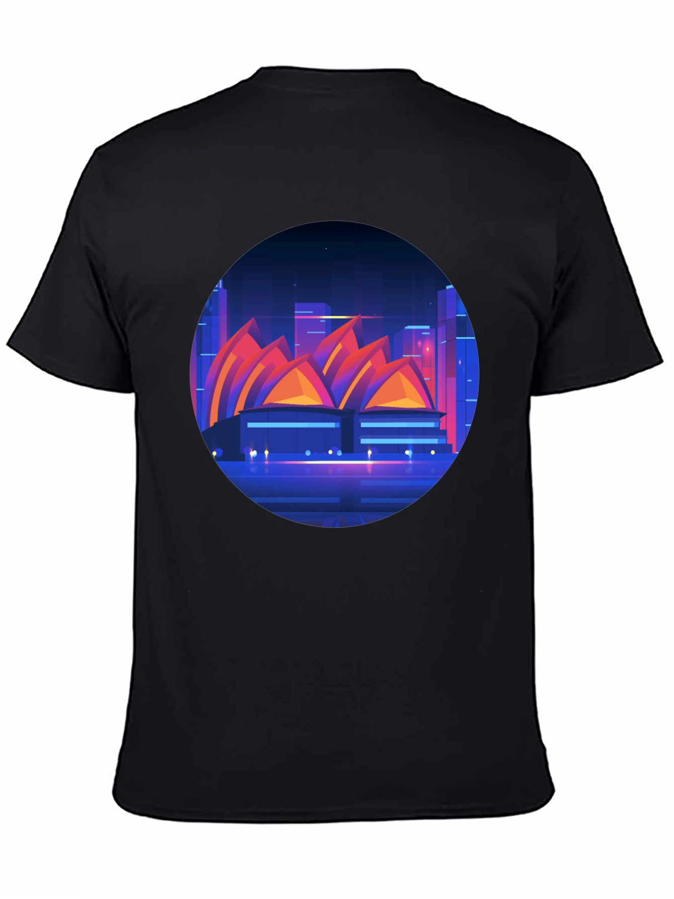 Sydney Opera House Graphic Tee - Black T-Shirt