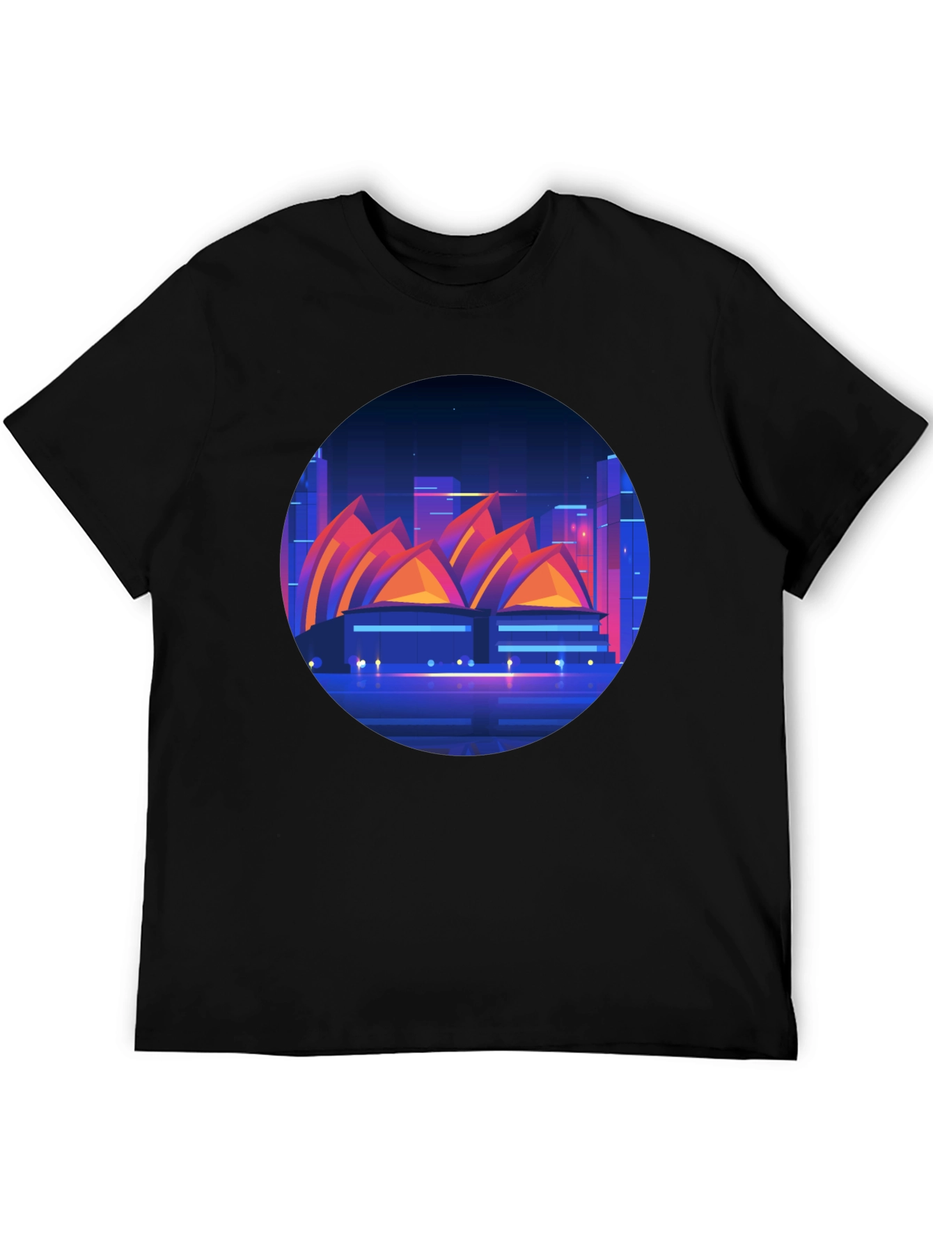 Sydney Opera House Graphic Tee - Black T-Shirt