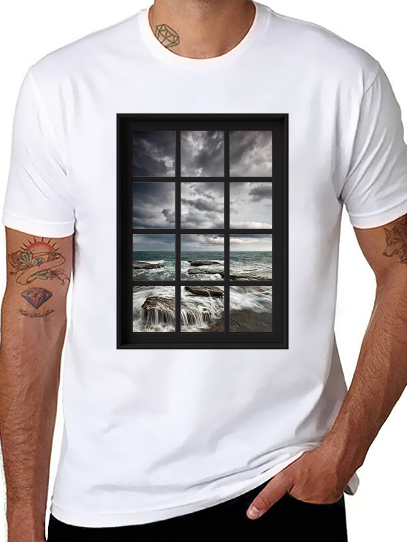 Ocean View Window T-Shirt