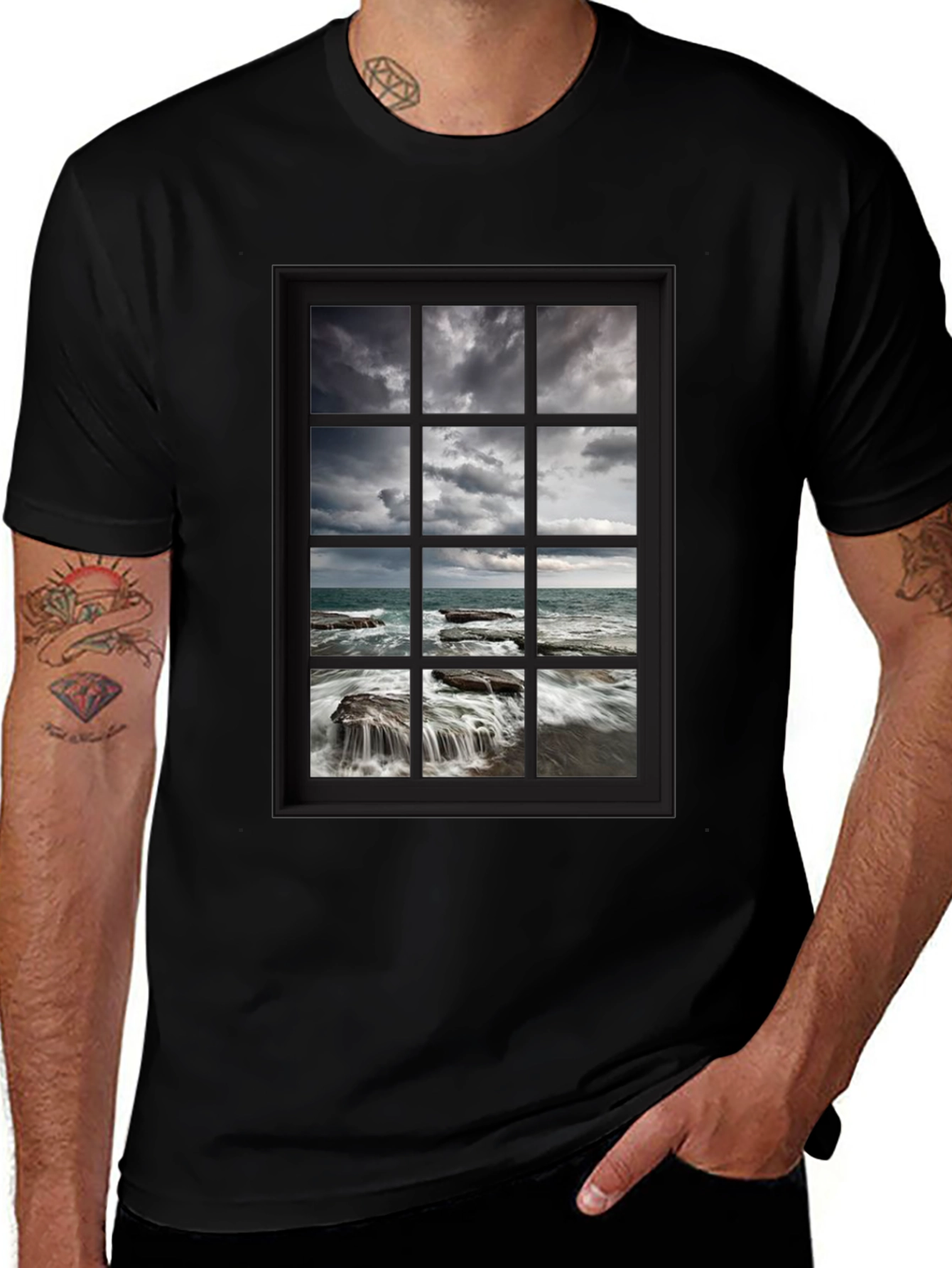 Ocean View Window T-Shirt