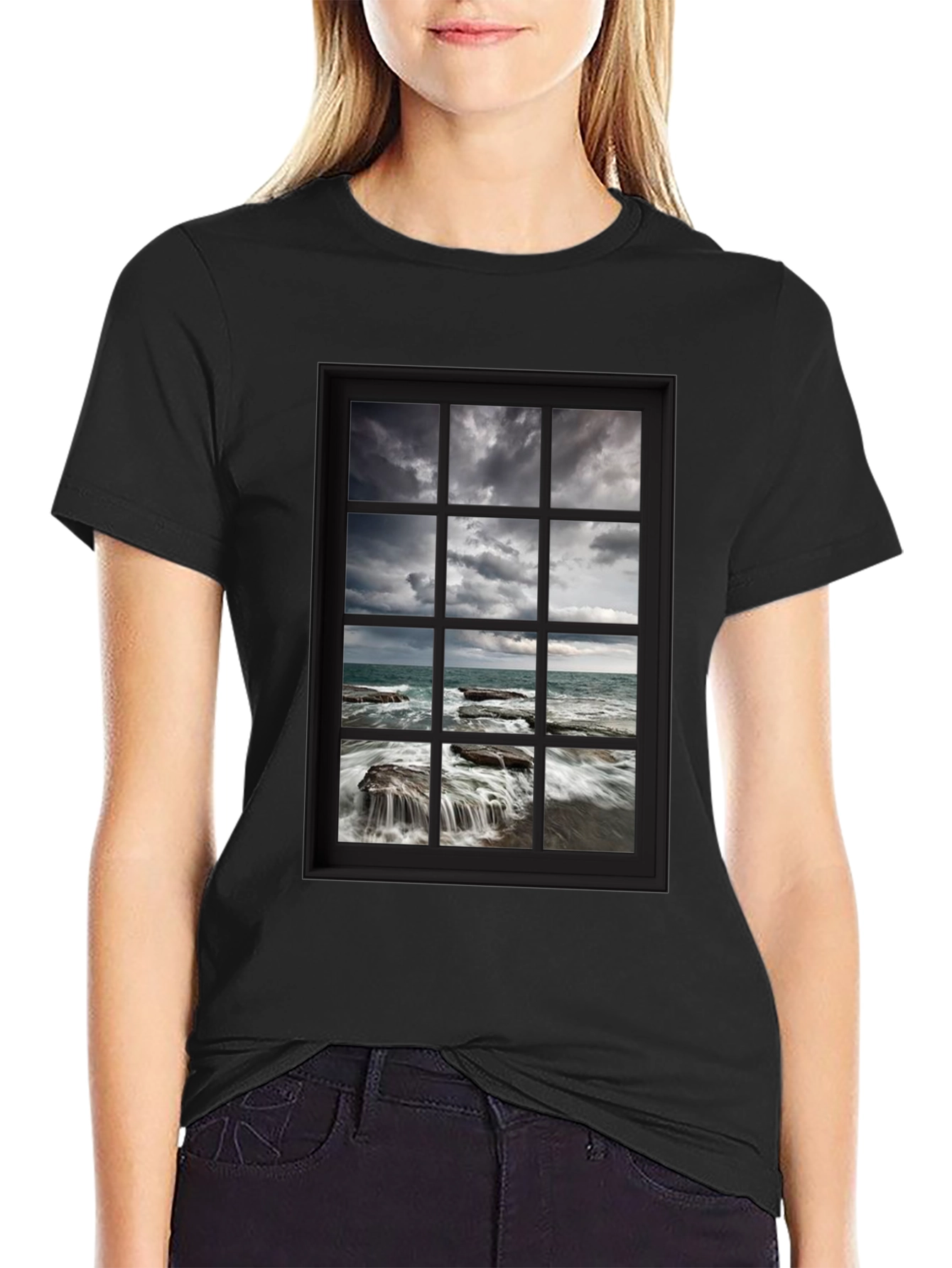 Ocean View Window T-Shirt