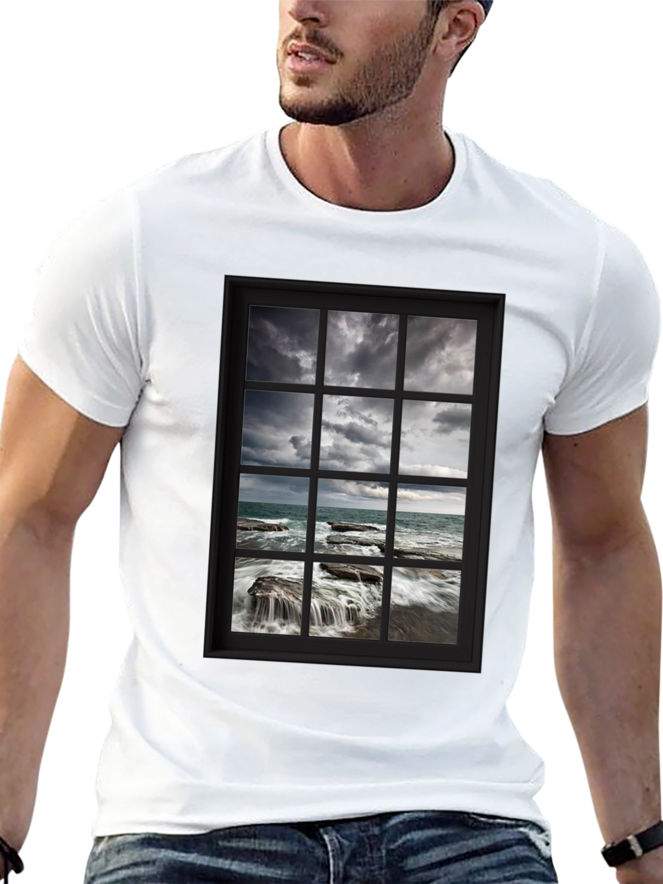 Ocean View Window T-Shirt