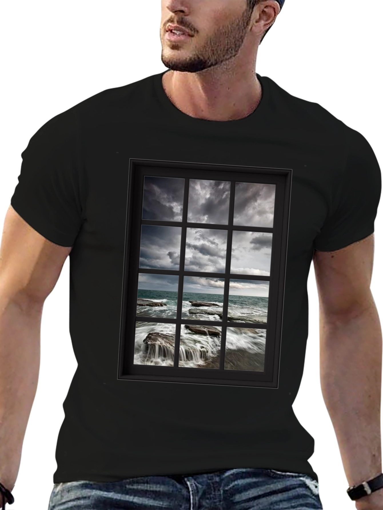 Ocean View Window T-Shirt
