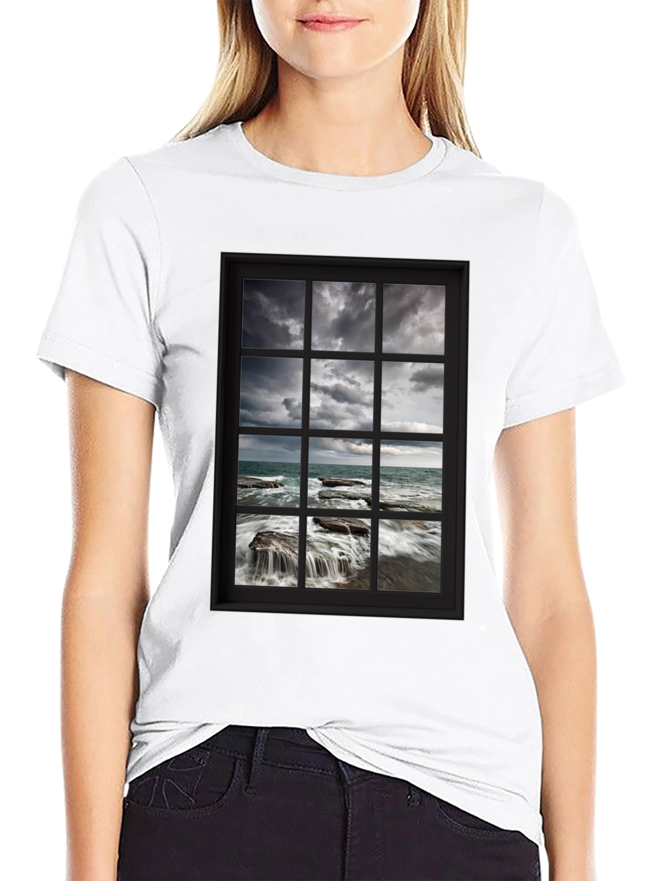 Ocean View Window T-Shirt