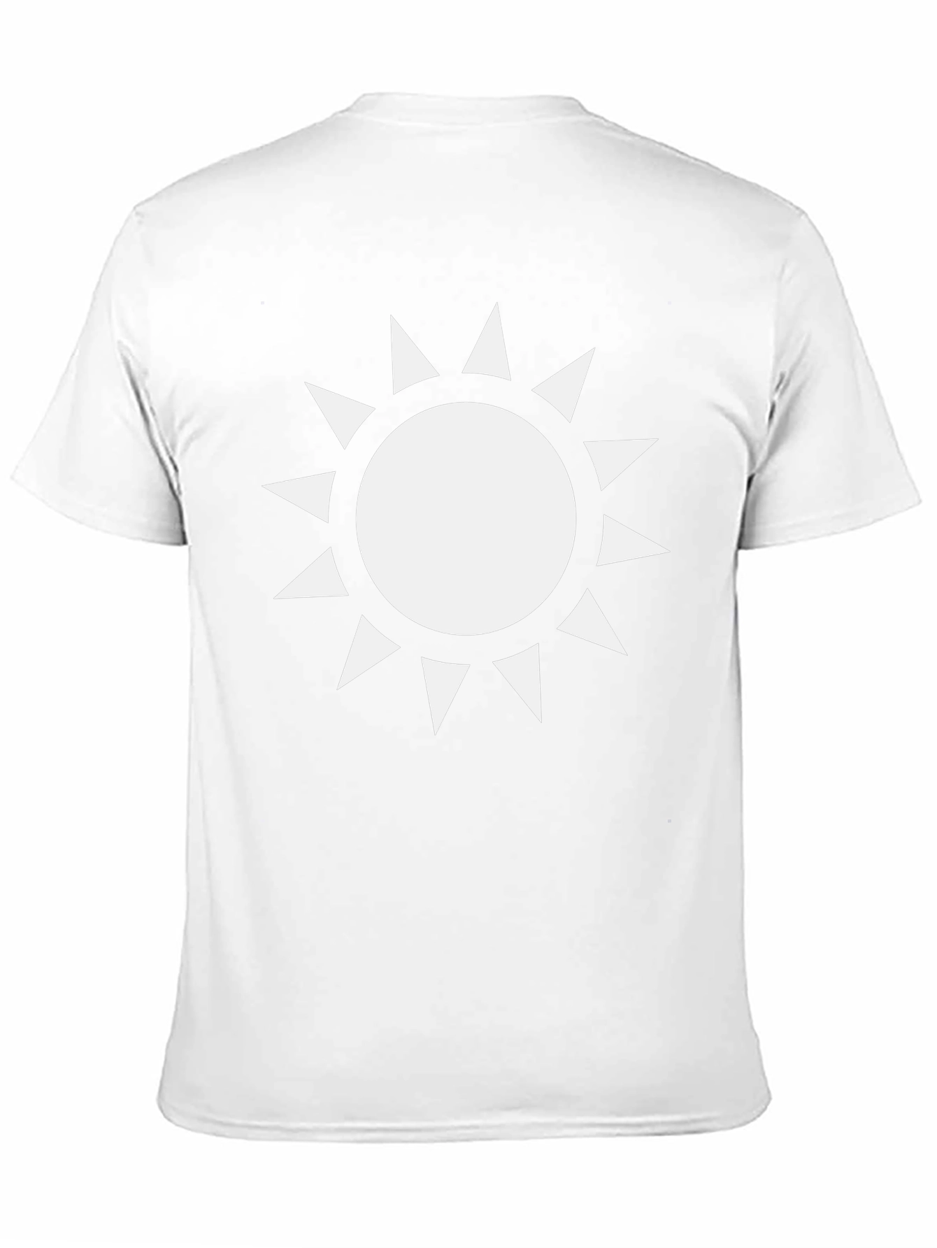 Sunburst Graphic T-Shirt - Stylish Casual Wear