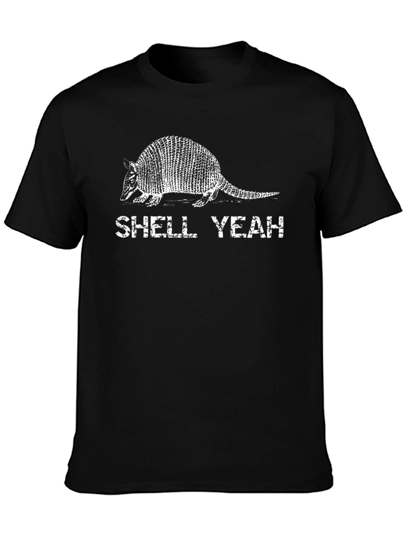 Shell Yeah Armadillo Graphic Tee - Black