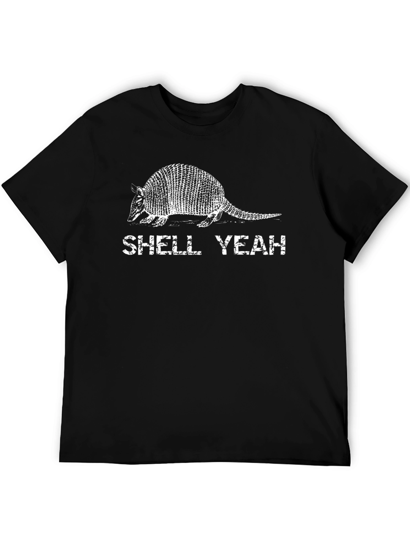 Shell Yeah Armadillo Graphic Tee - Black