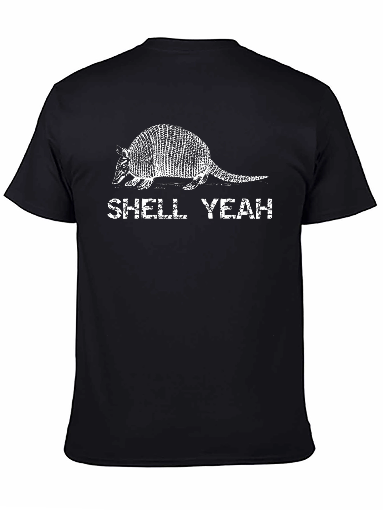 Shell Yeah Armadillo Graphic Tee - Black