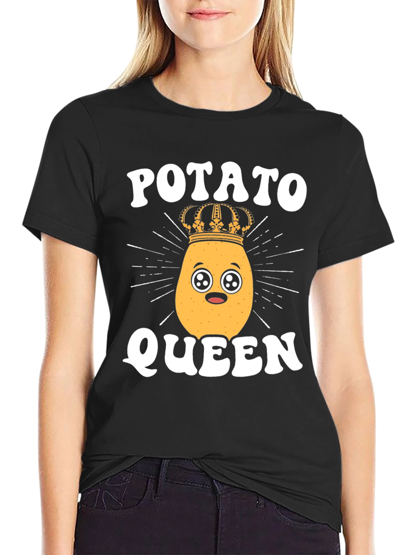 Potato Queen T-Shirt - Cute Kawaii Funny
