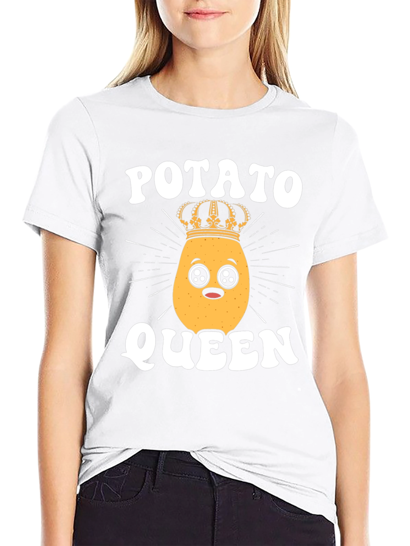 Potato Queen T-Shirt - Cute Kawaii Funny