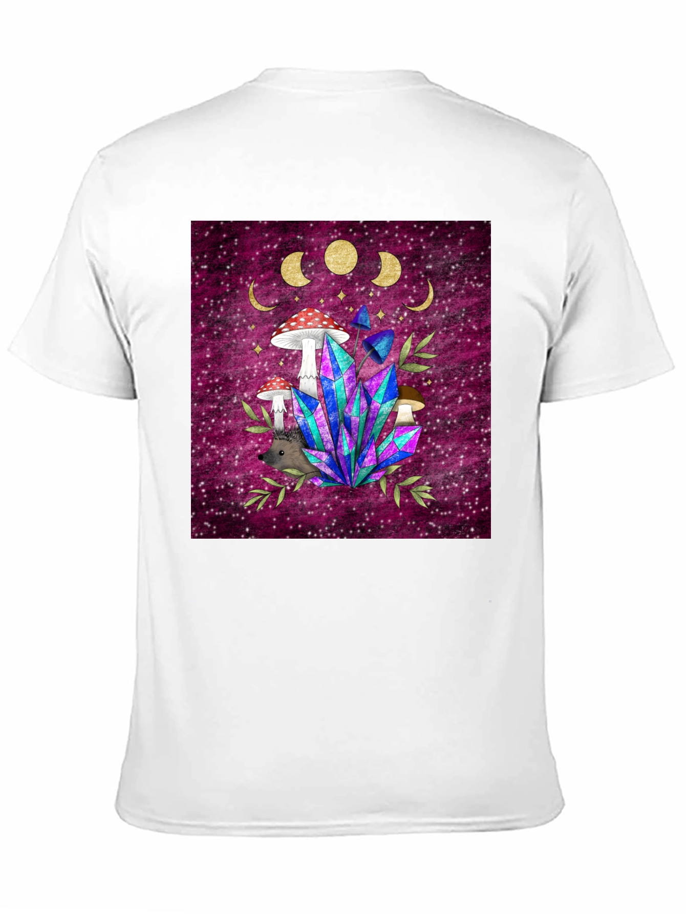 Mystical Mushroom & Crystal T-Shirt