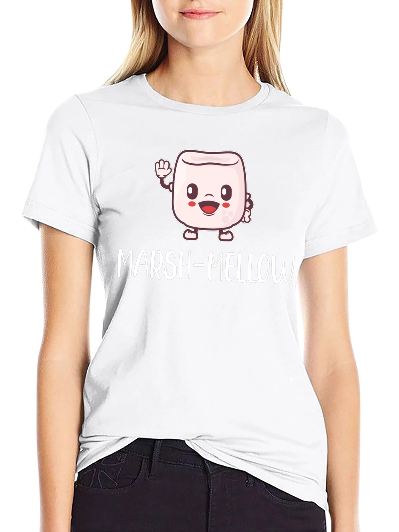Marsh-Mellow Graphic T-Shirt