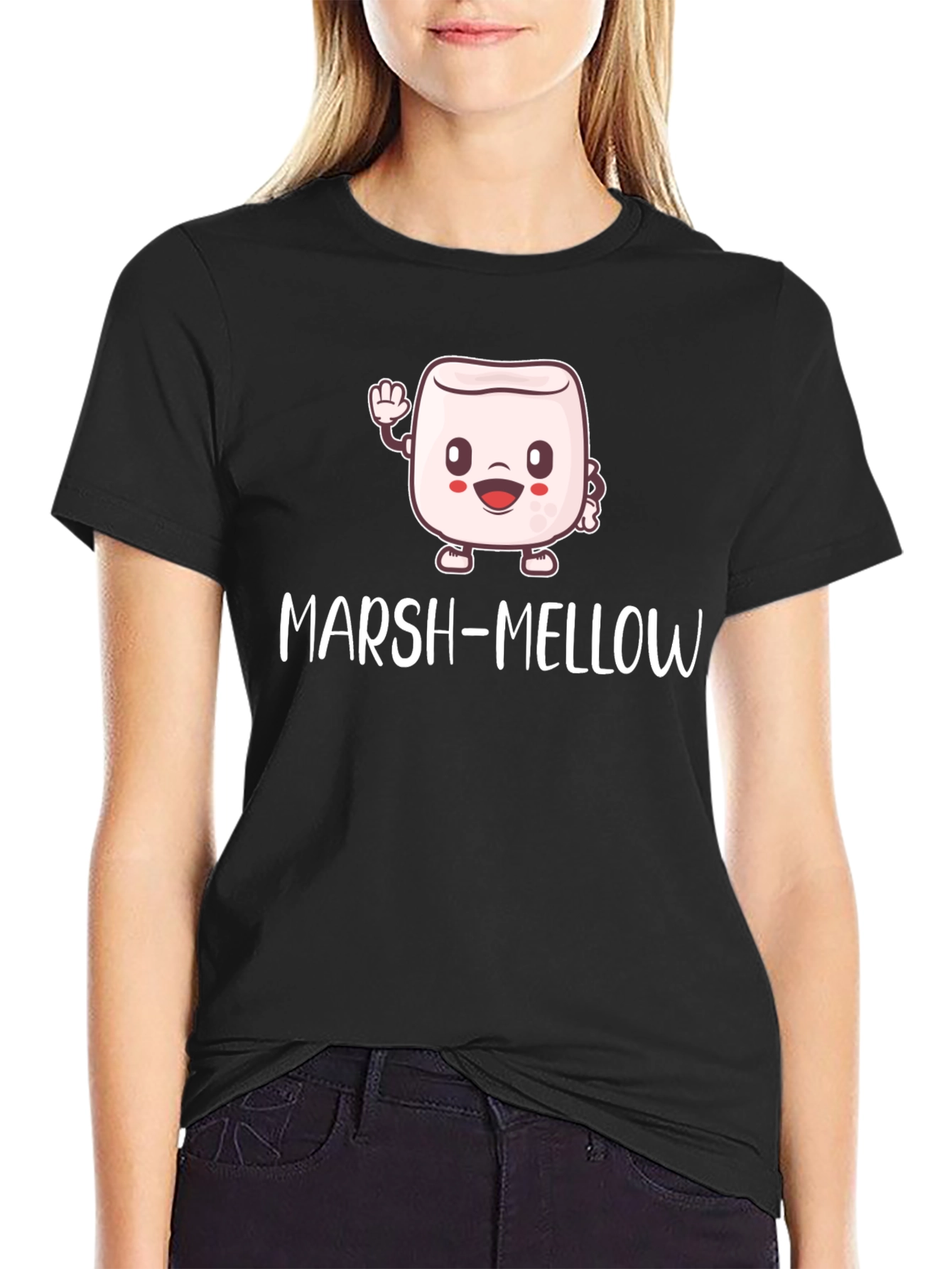 Marsh-Mellow Graphic T-Shirt