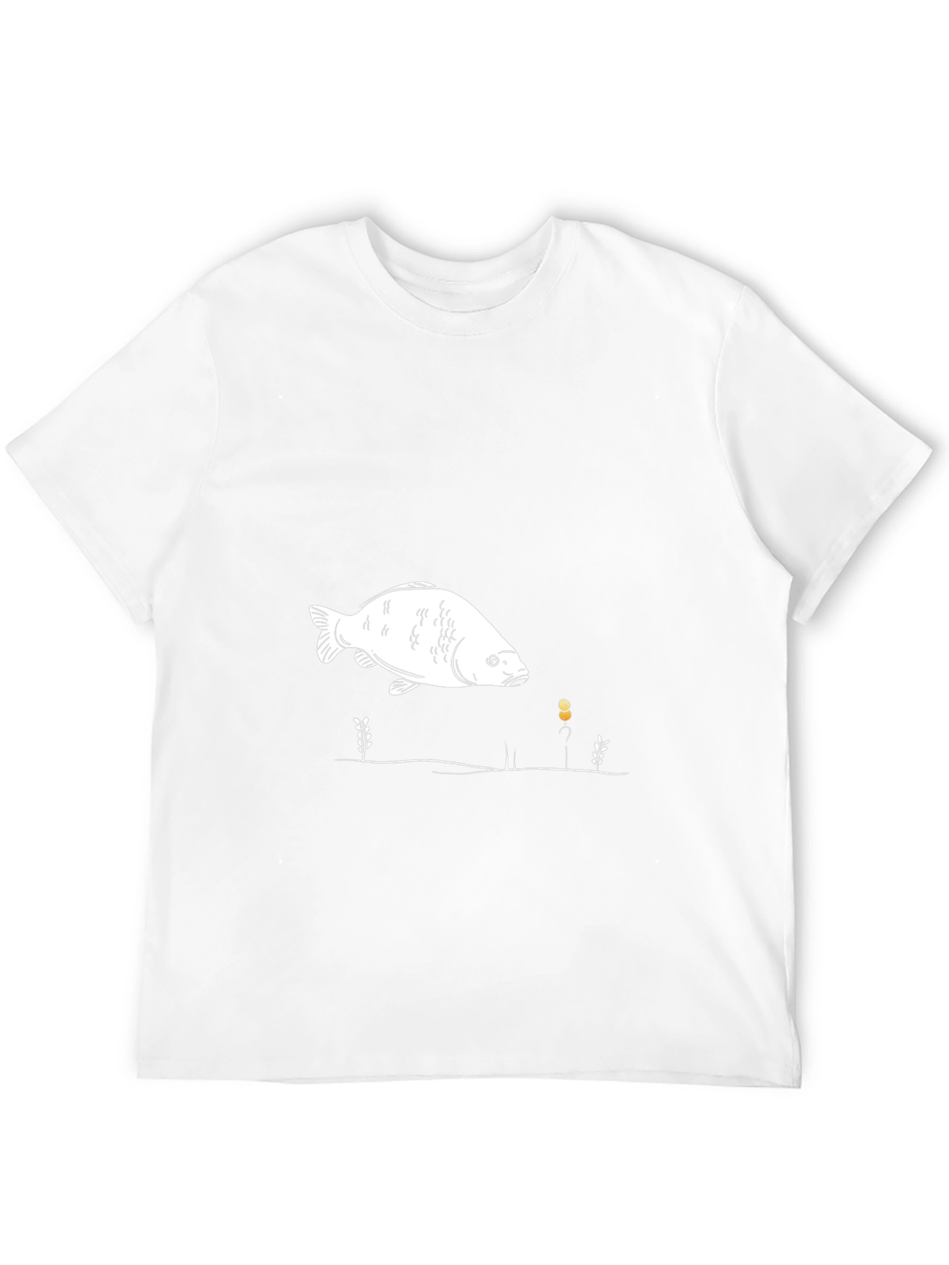 Fish Graphic Black T-Shirt Unisex