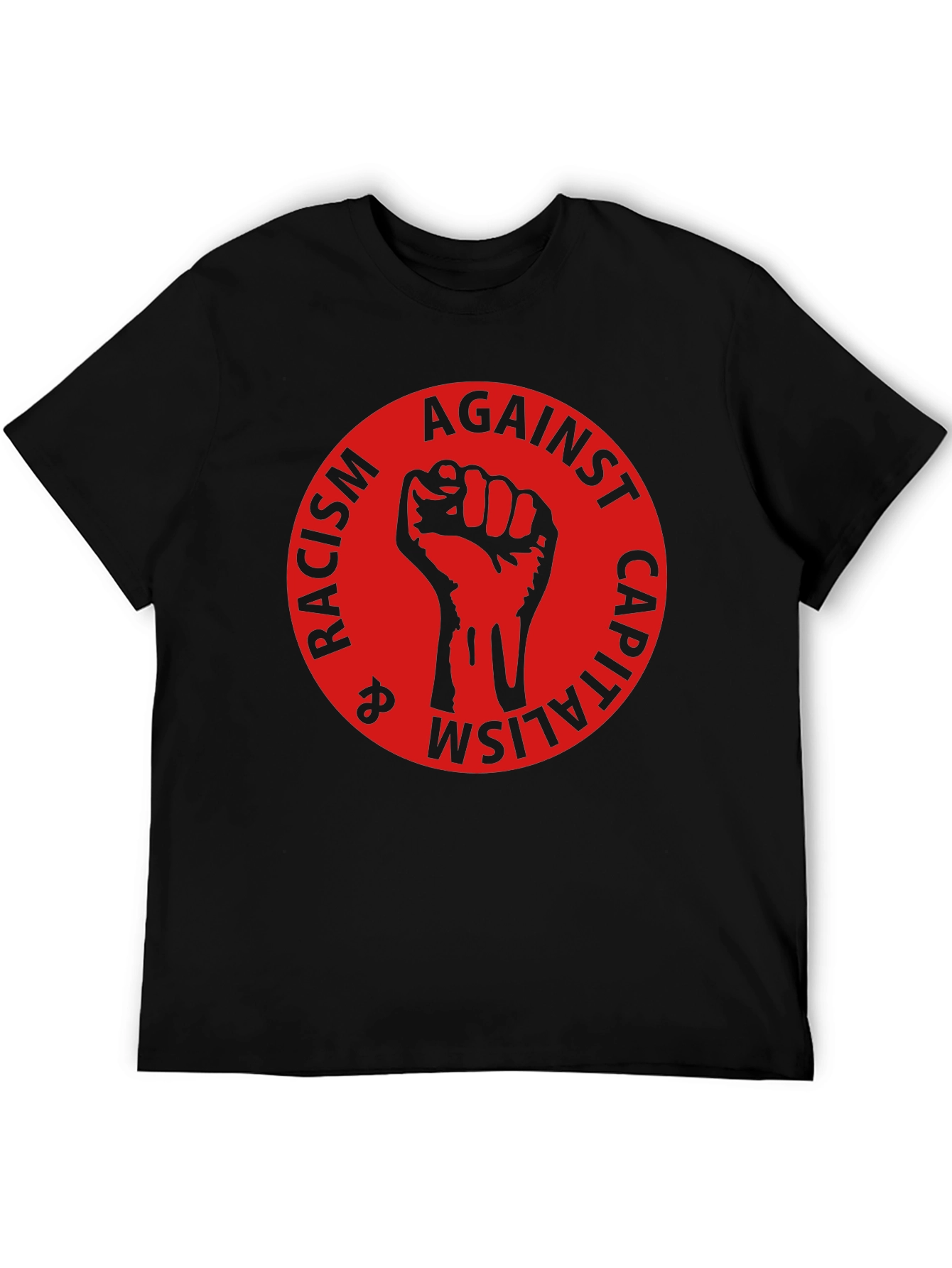 Anti-Racism & Capitalism Fist T-Shirt