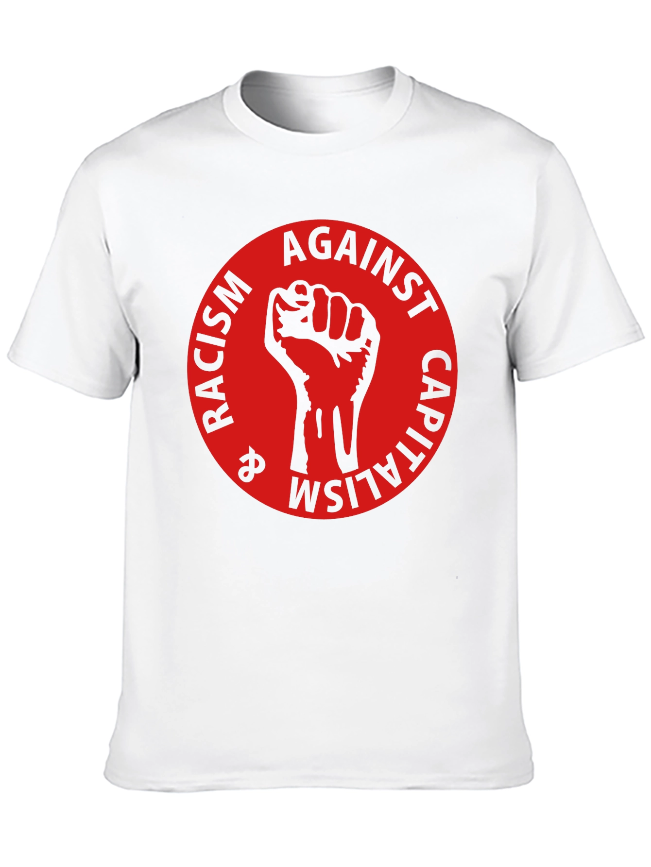 Anti-Racism & Capitalism Fist T-Shirt