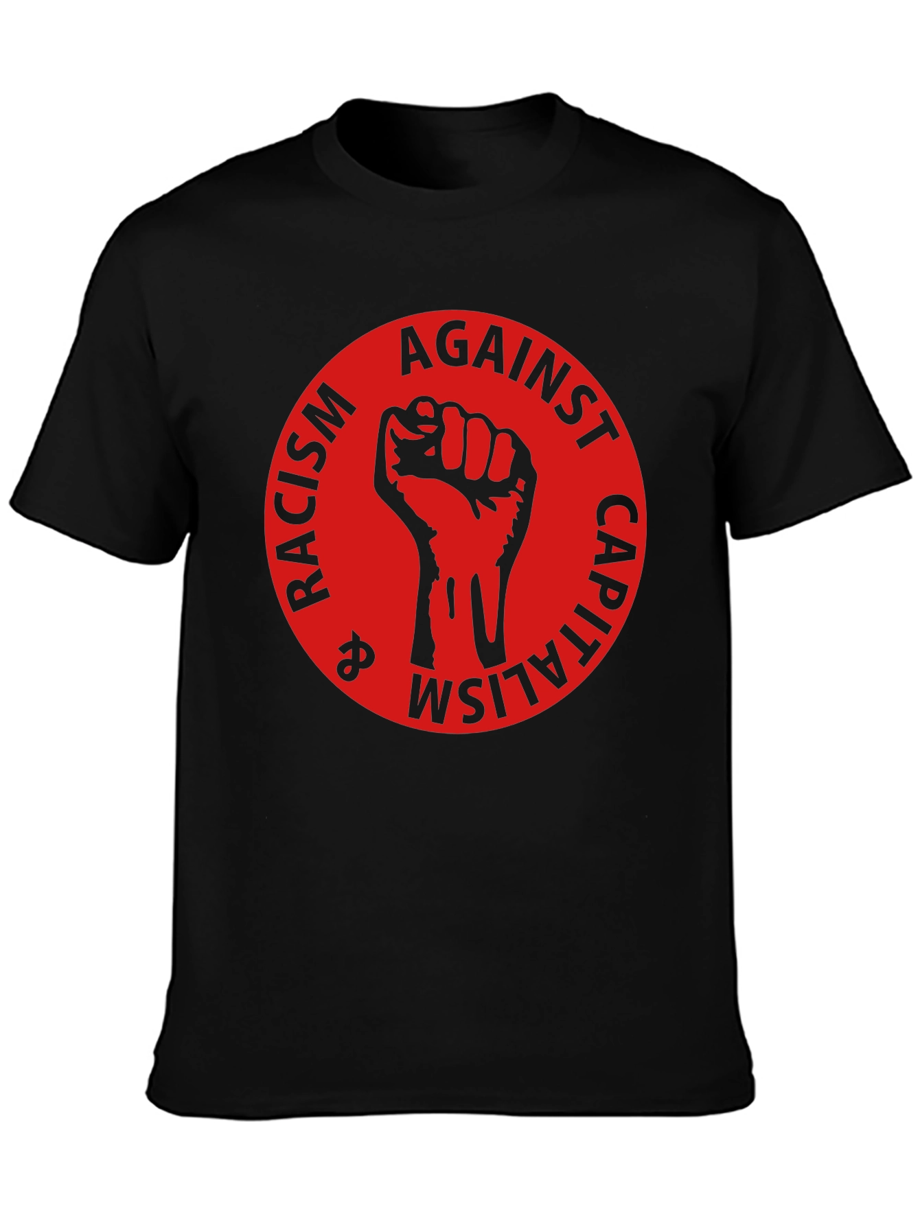 Anti-Racism & Capitalism Fist T-Shirt